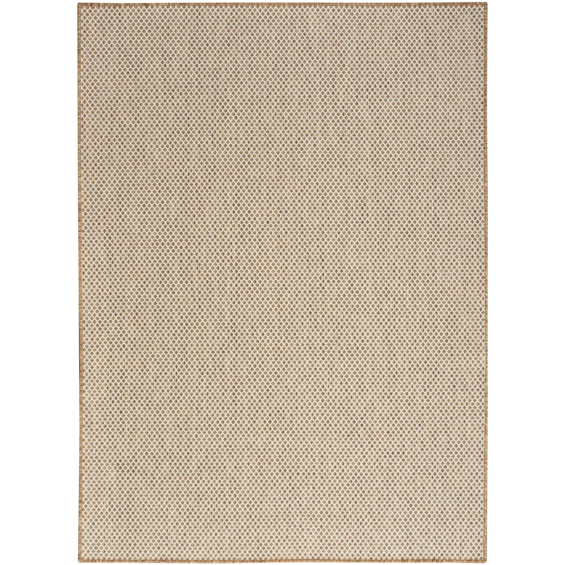 Nourison Courtyard Indoor/Outdoor Modern Geometric Area Rug