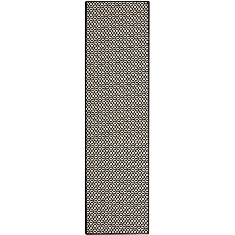 Nourison Courtyard Indoor/Outdoor Modern Geometric Area Rug