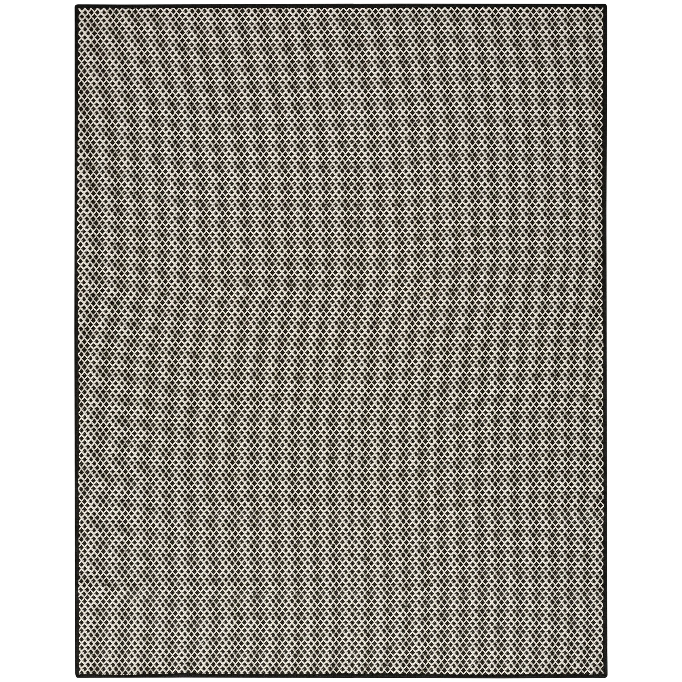 Nourison Courtyard Indoor/Outdoor Modern Geometric Area Rug