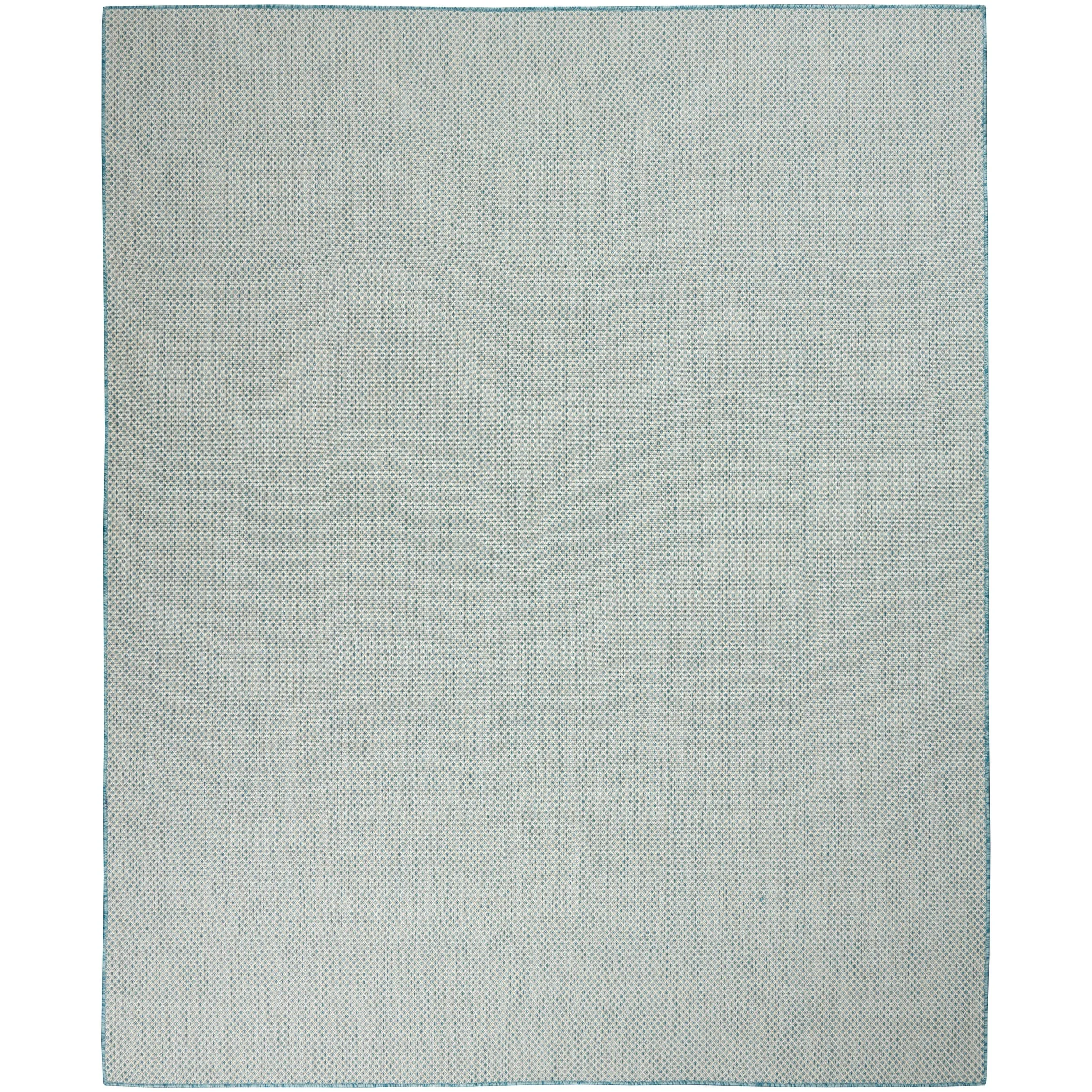 Nourison Courtyard Indoor/Outdoor Modern Geometric Area Rug