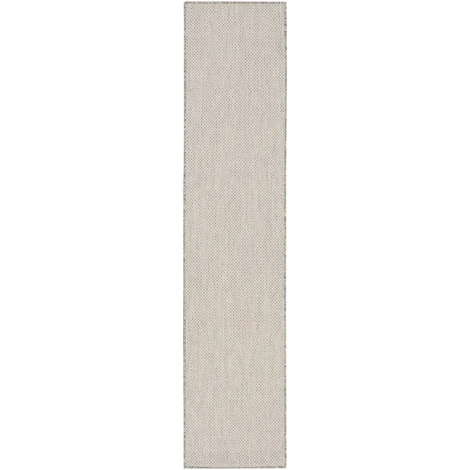 Nourison Courtyard Indoor/Outdoor Modern Geometric Area Rug