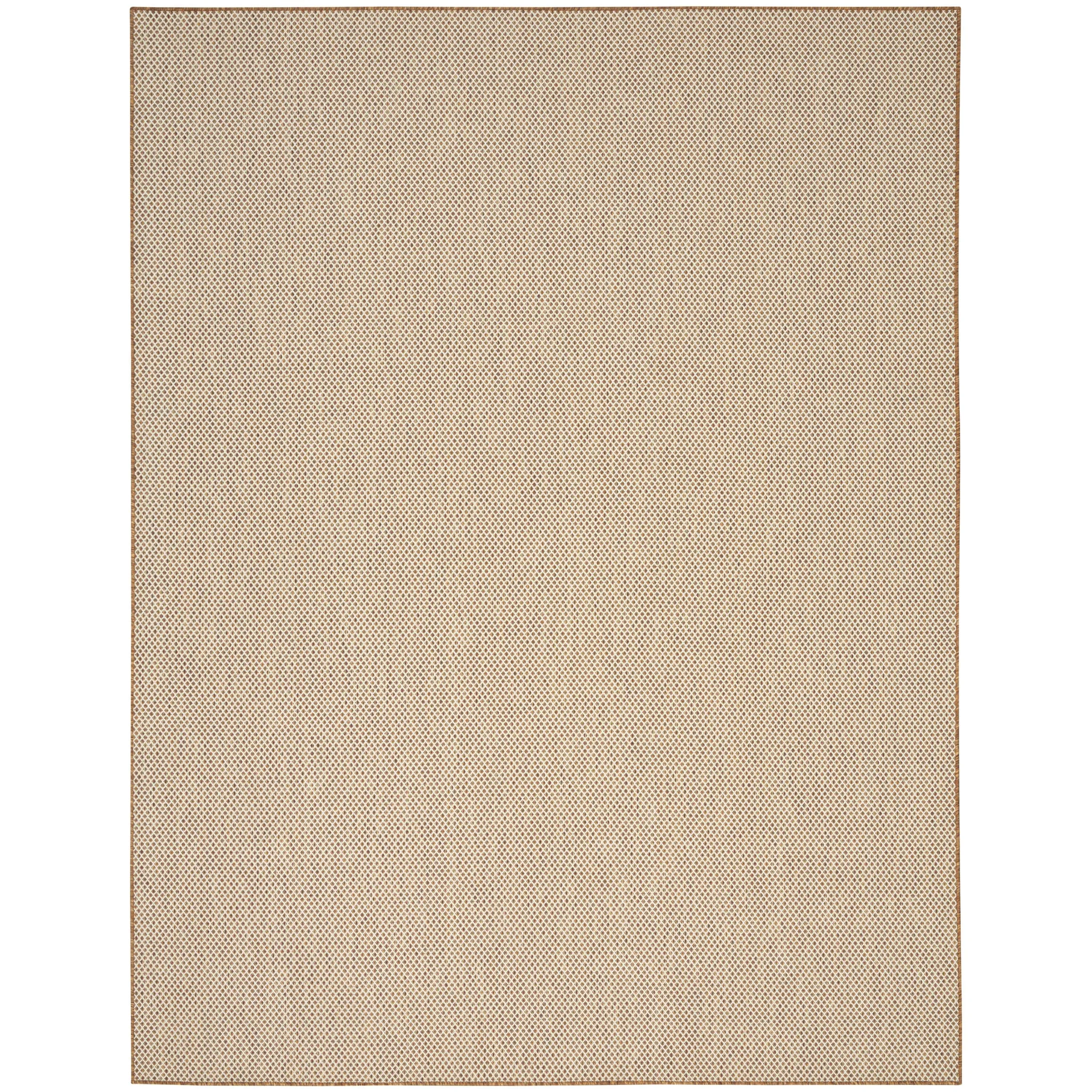 Nourison Courtyard Indoor/Outdoor Modern Geometric Area Rug