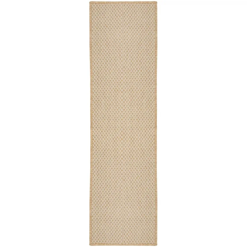 Nourison Courtyard Indoor/Outdoor Modern Geometric Area Rug