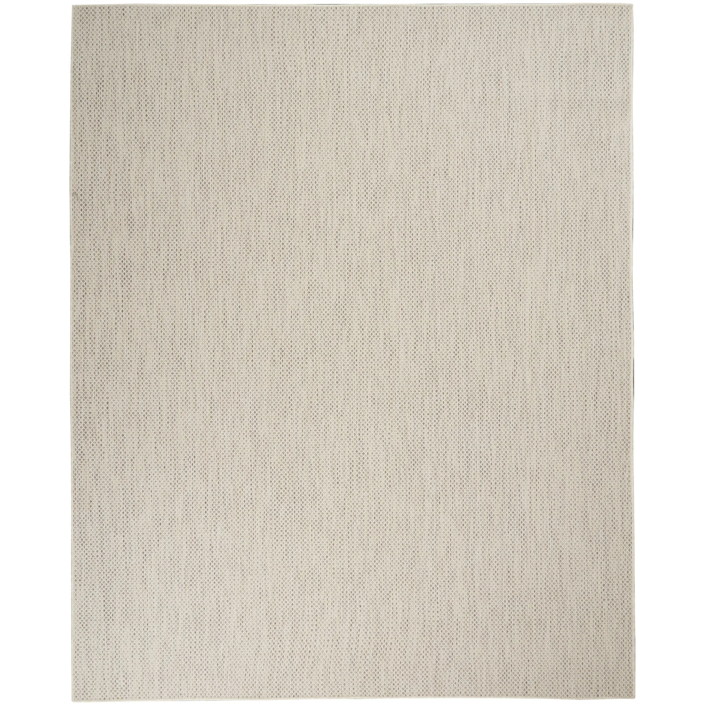Nourison Courtyard Indoor/Outdoor Modern Geometric Area Rug