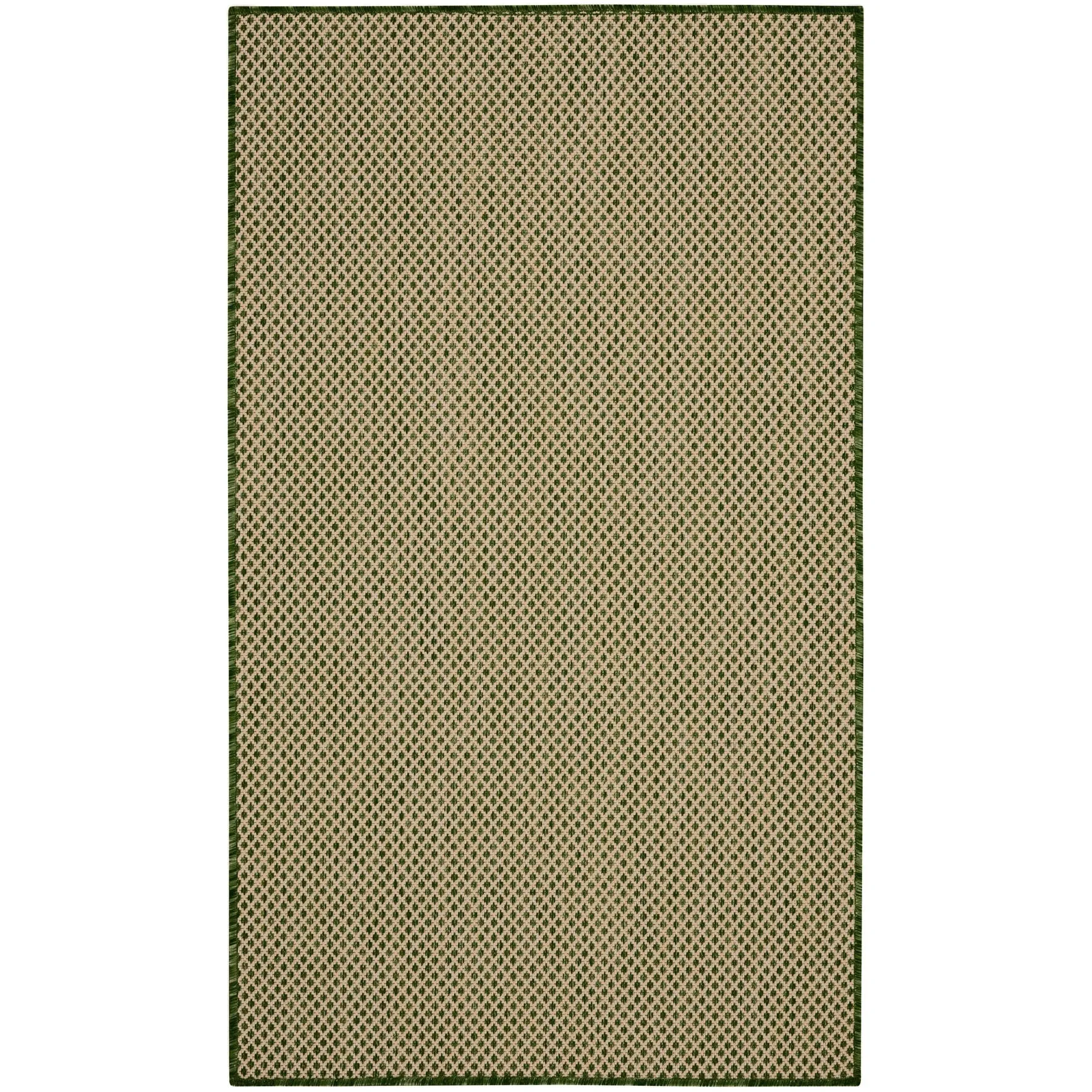 Nourison Courtyard Indoor/Outdoor Modern Geometric Area Rug