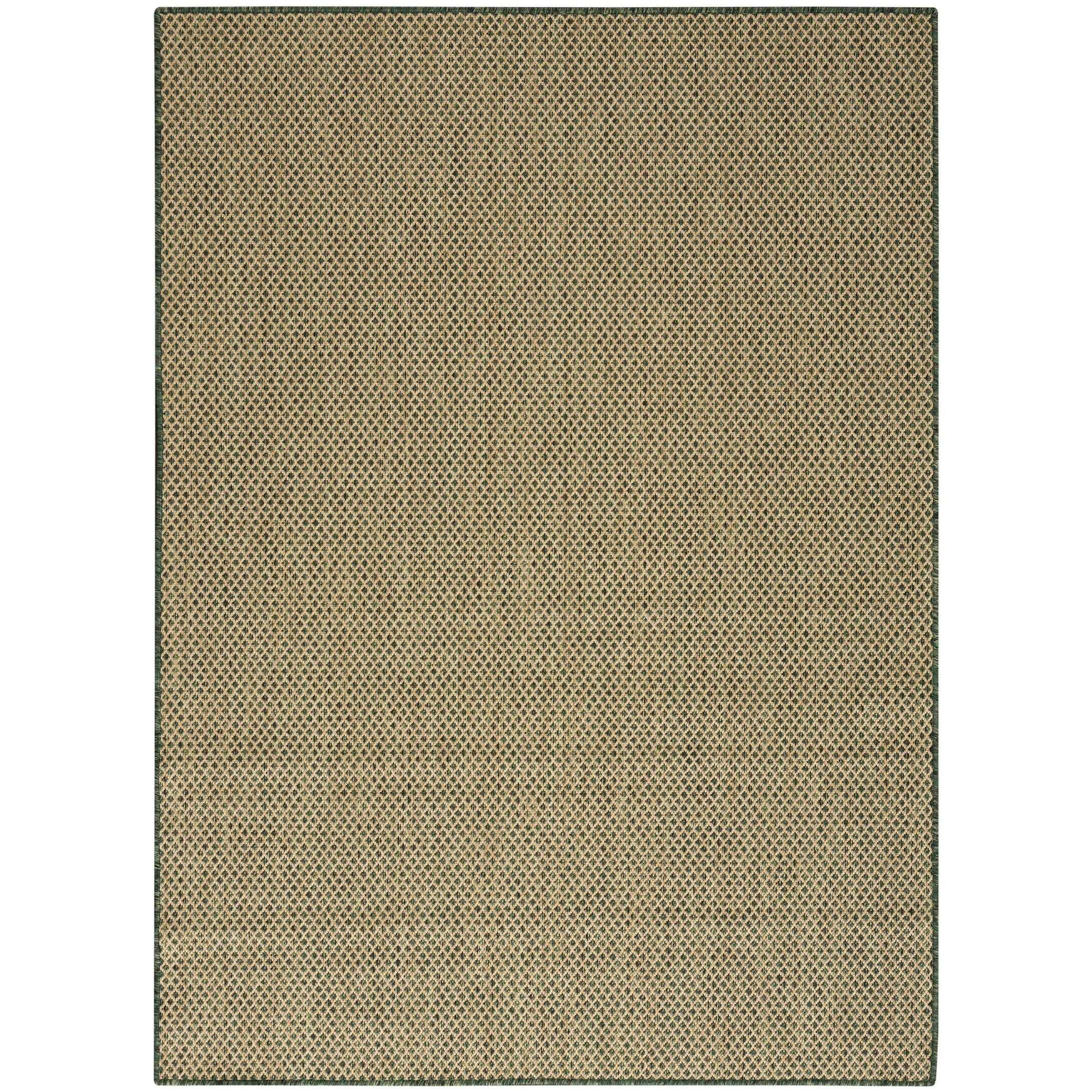 Nourison Courtyard Indoor/Outdoor Modern Geometric Area Rug