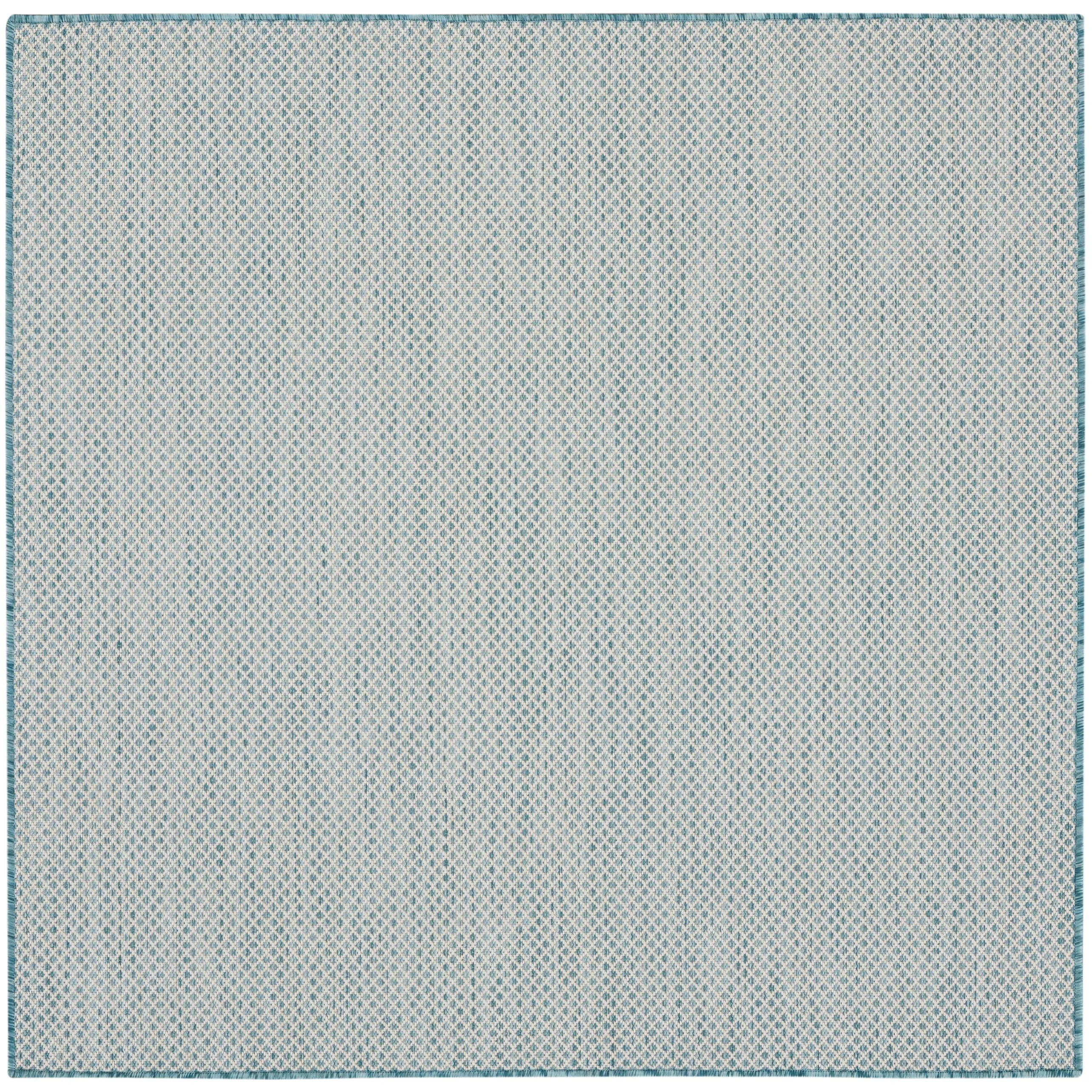 Nourison Courtyard Indoor/Outdoor Modern Geometric Area Rug