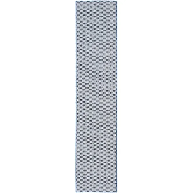 Nourison Courtyard Indoor/Outdoor Modern Geometric Area Rug