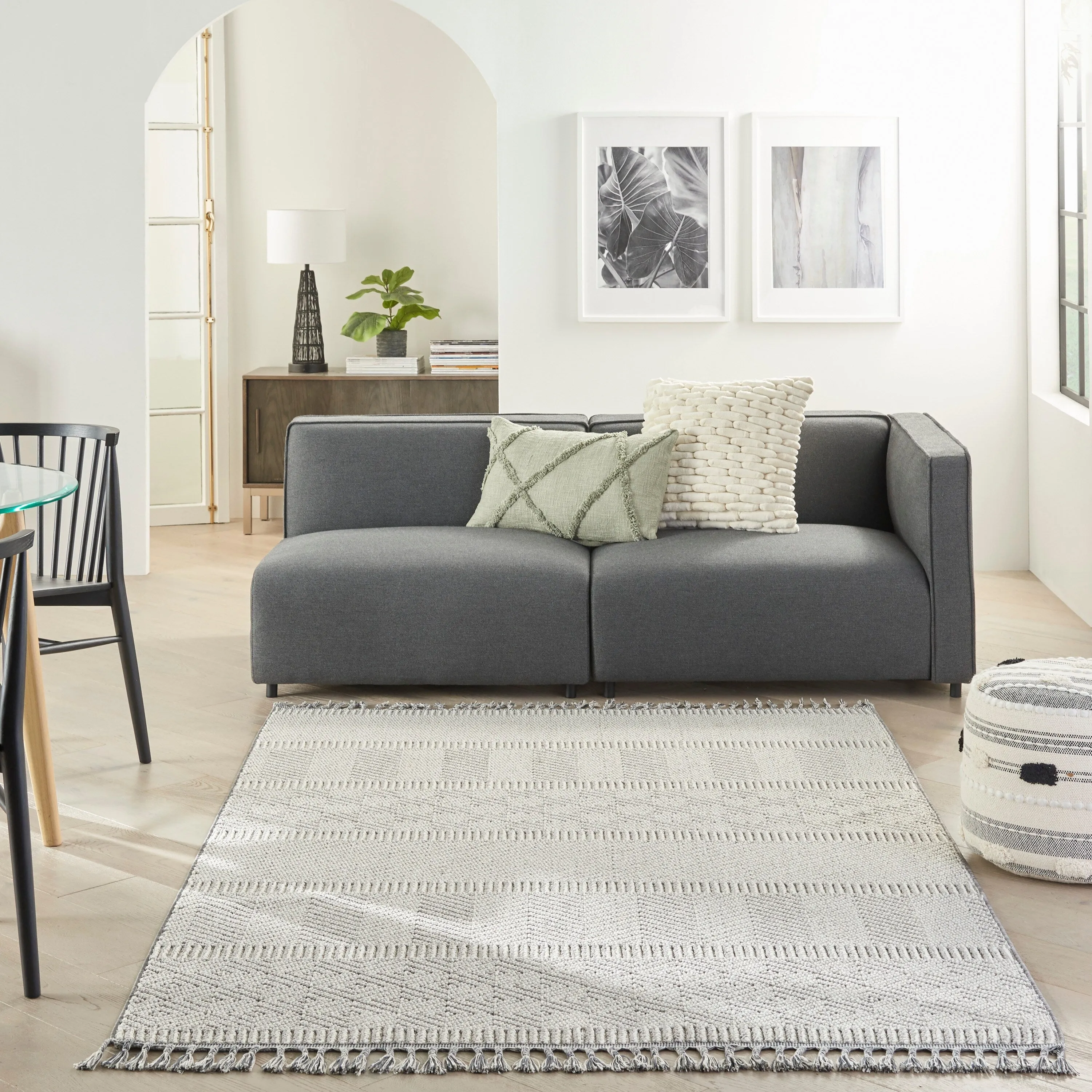 Nourison Elwood Moroccan Geometric Area Rug