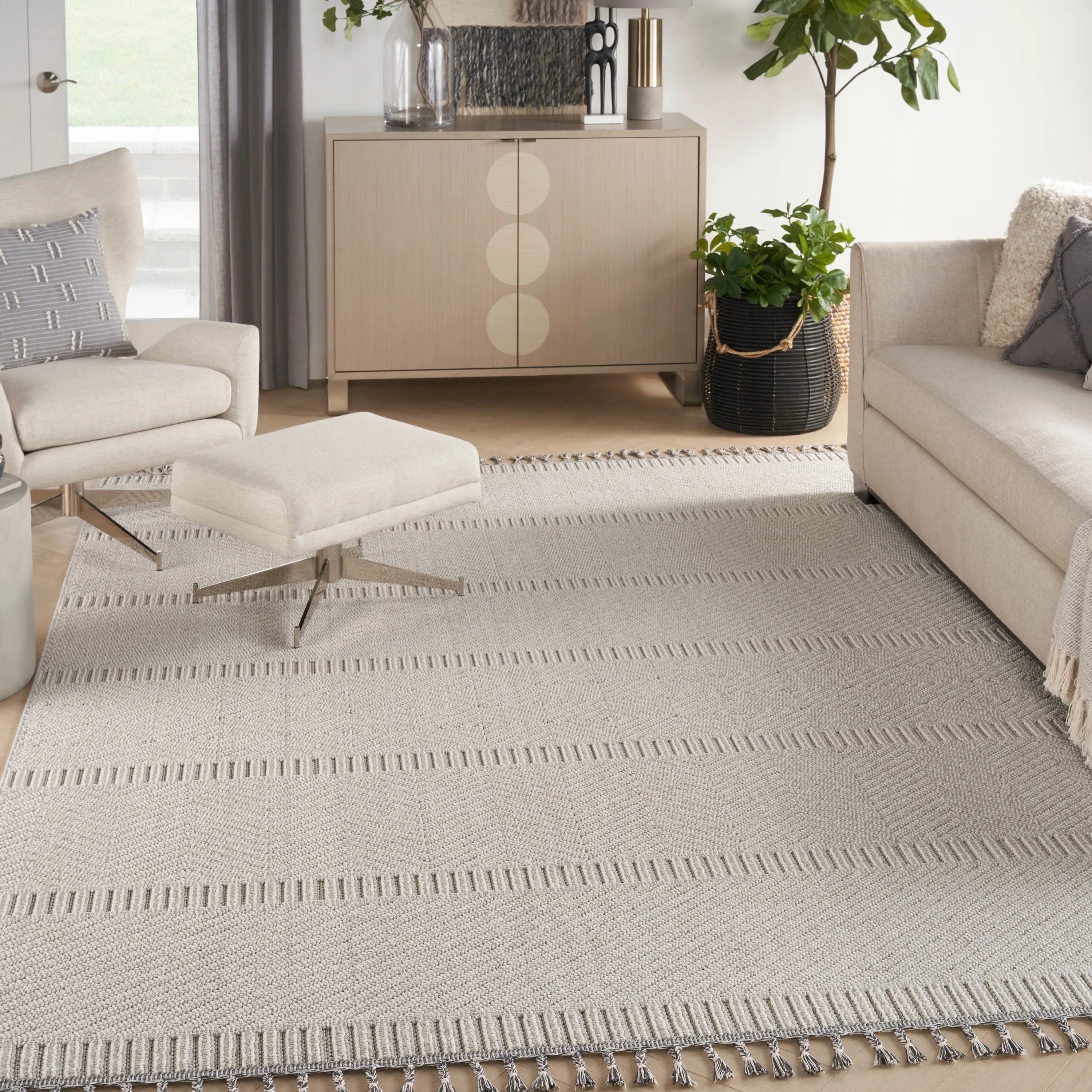 Nourison Elwood Moroccan Geometric Area Rug