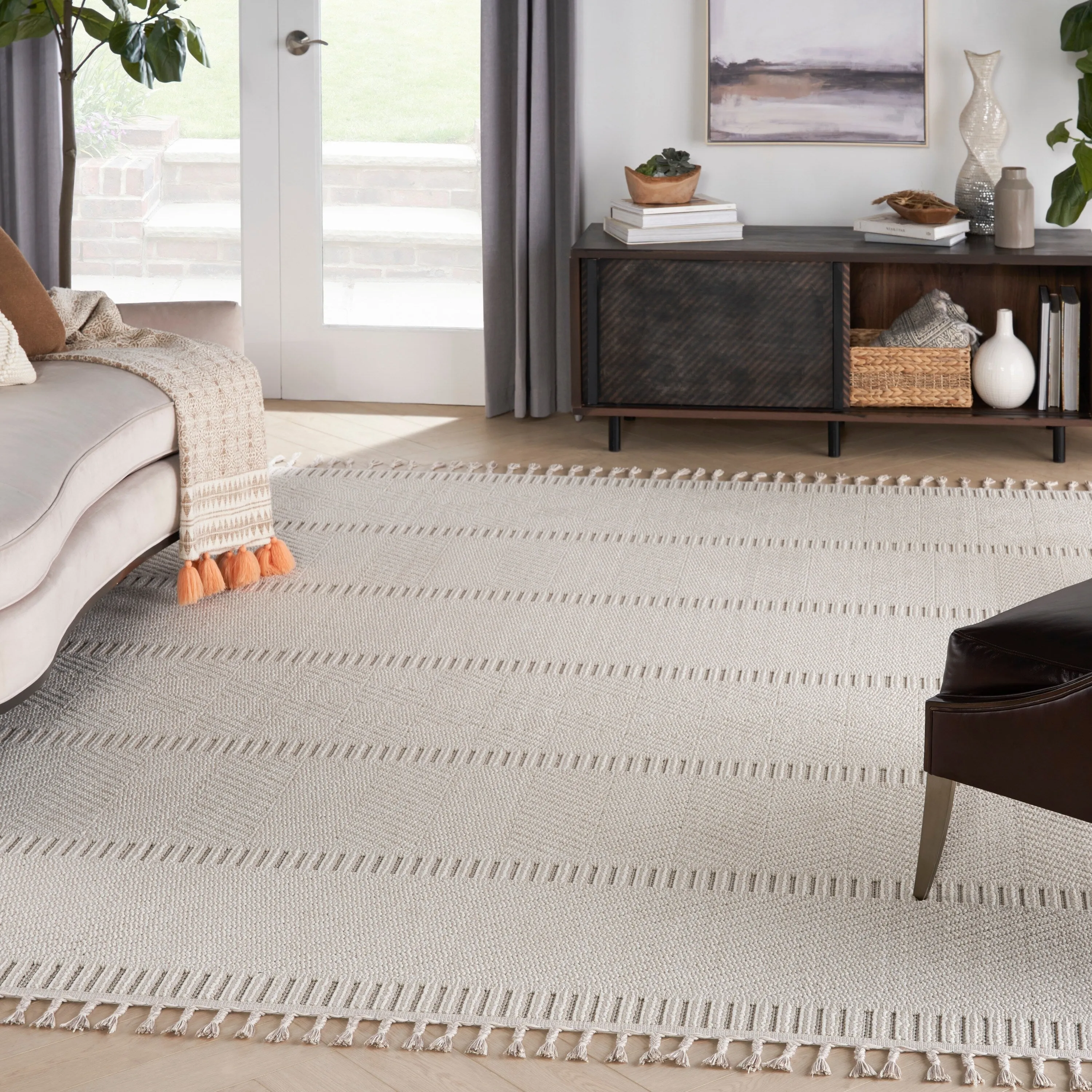 Nourison Elwood Moroccan Geometric Area Rug