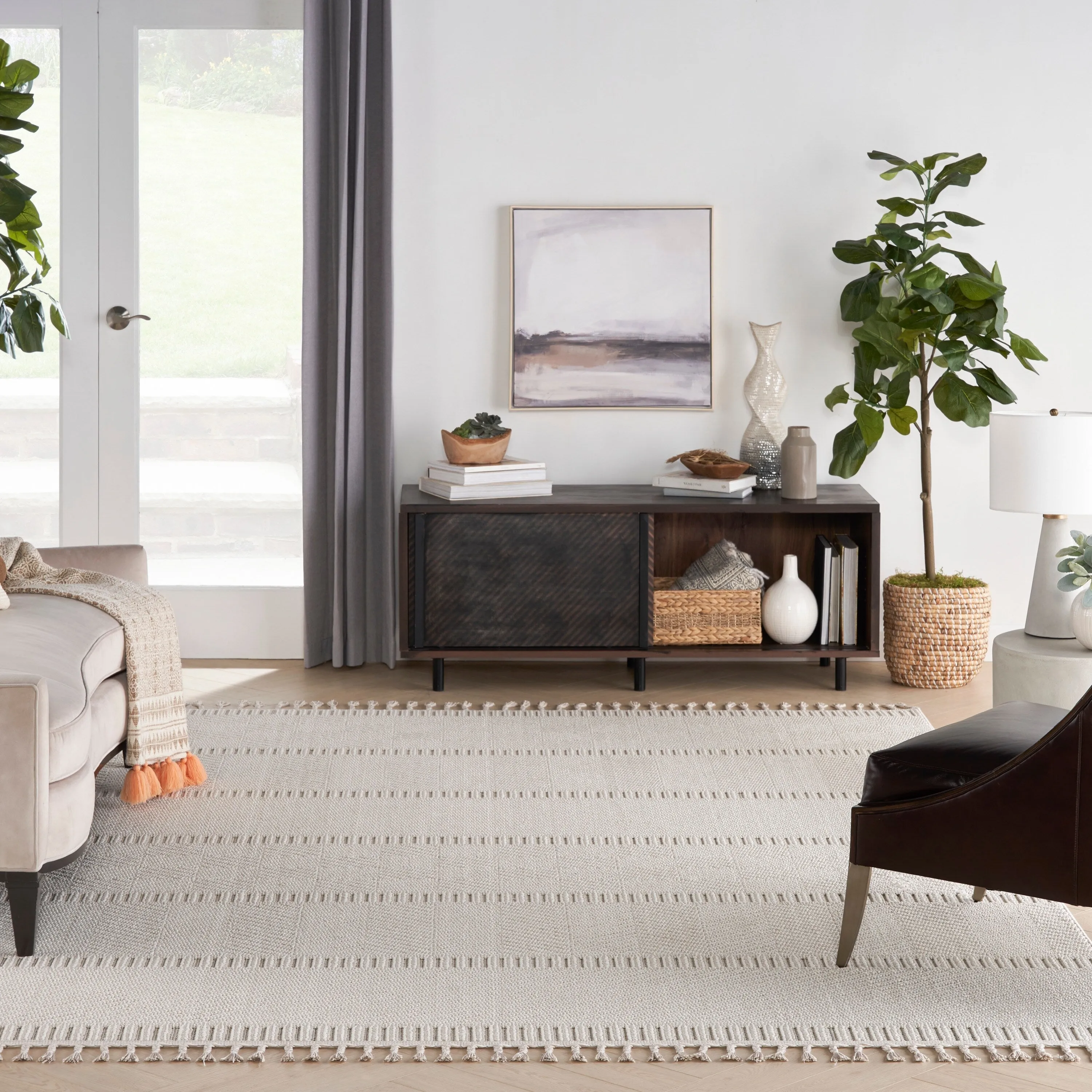 Nourison Elwood Moroccan Geometric Area Rug
