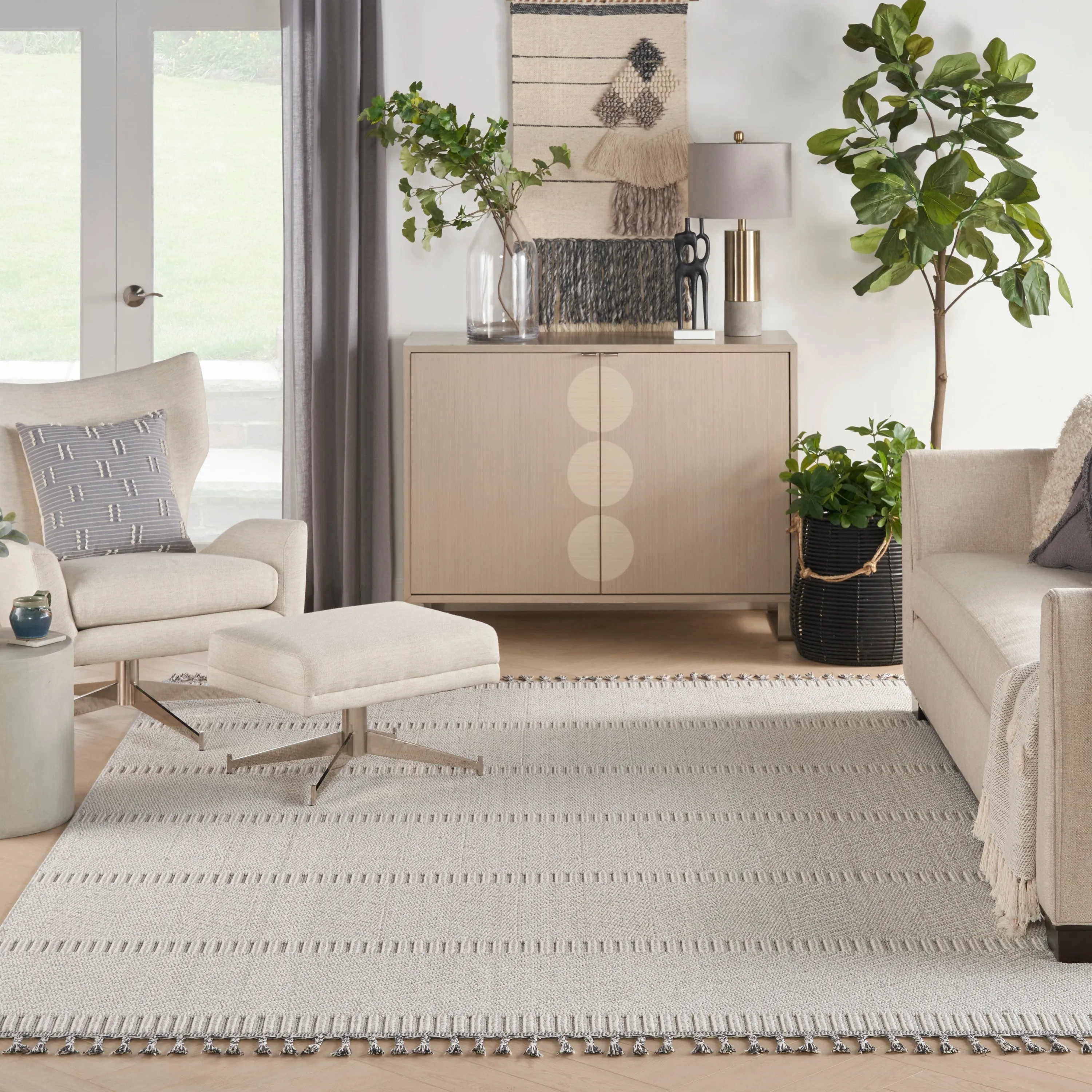 Nourison Elwood Moroccan Geometric Area Rug