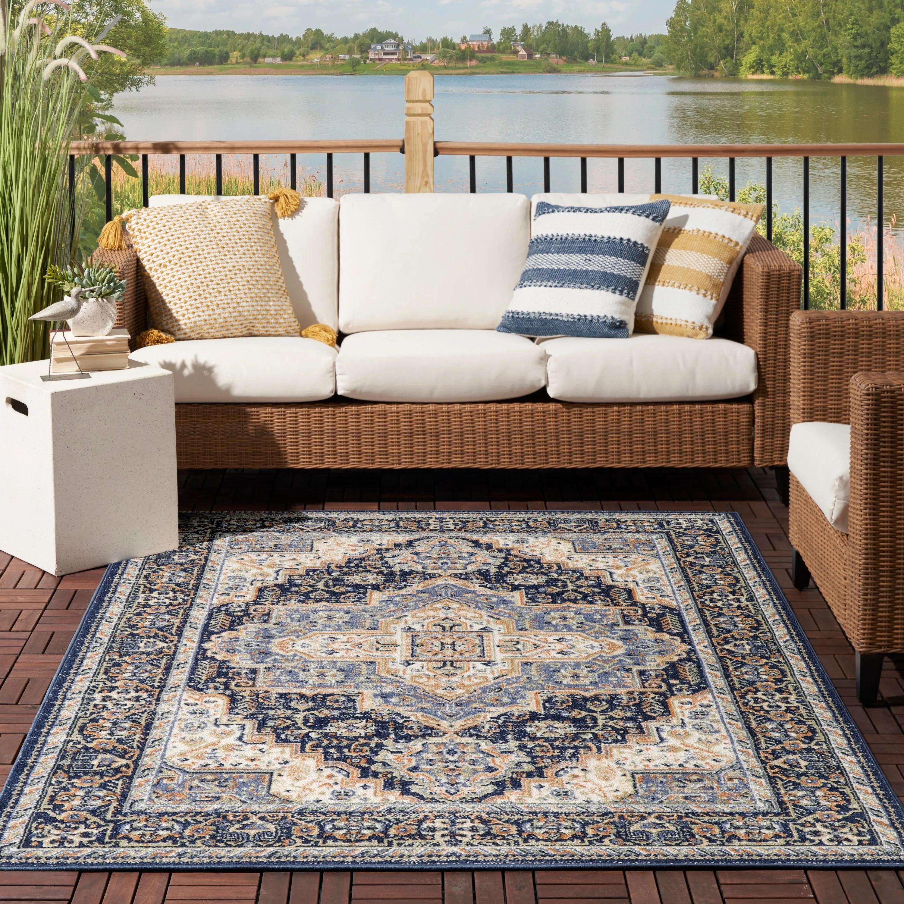 Nourison Essentials Persian Indoor/Outdoor Area Rug