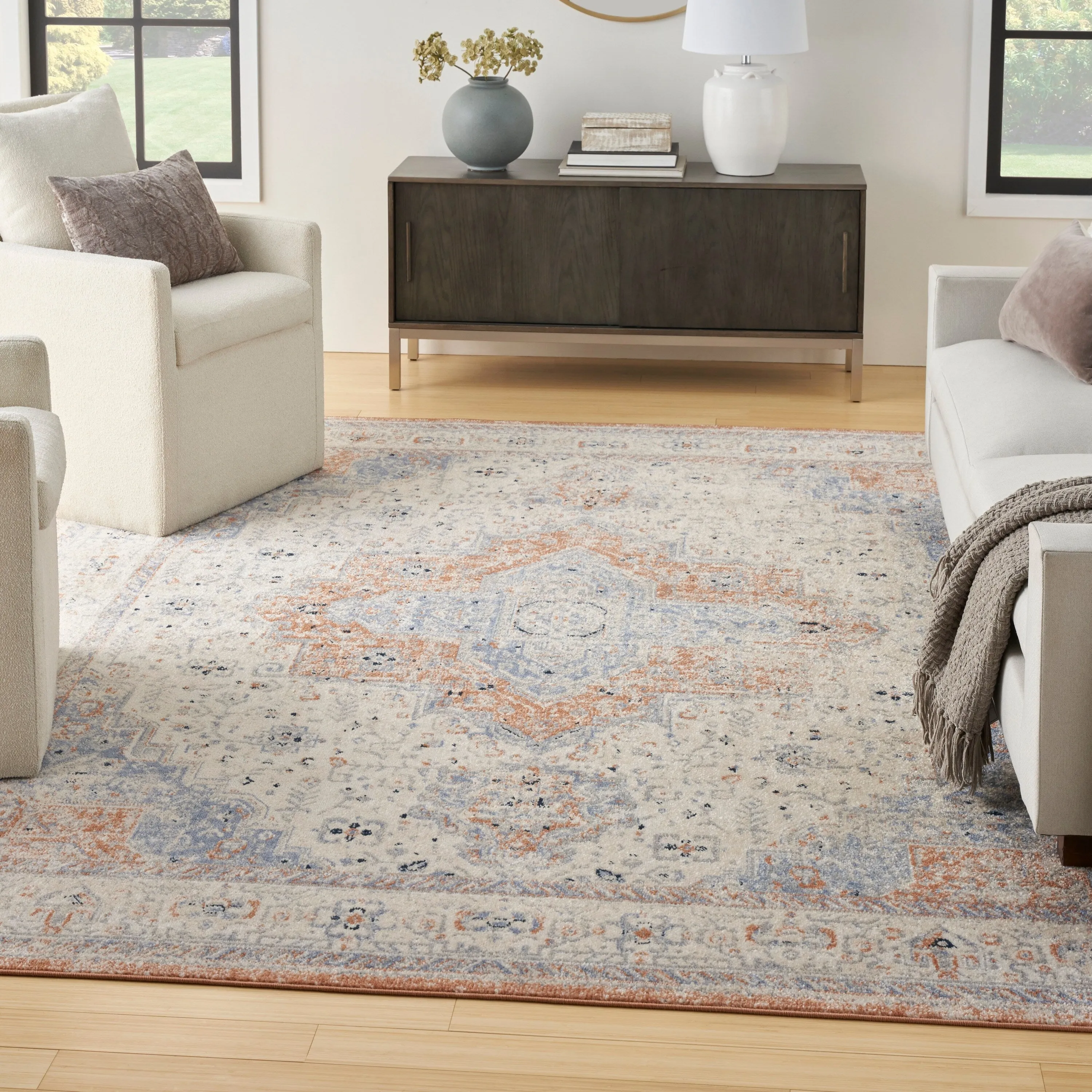 Nourison Essentials Persian Indoor/Outdoor Area Rug