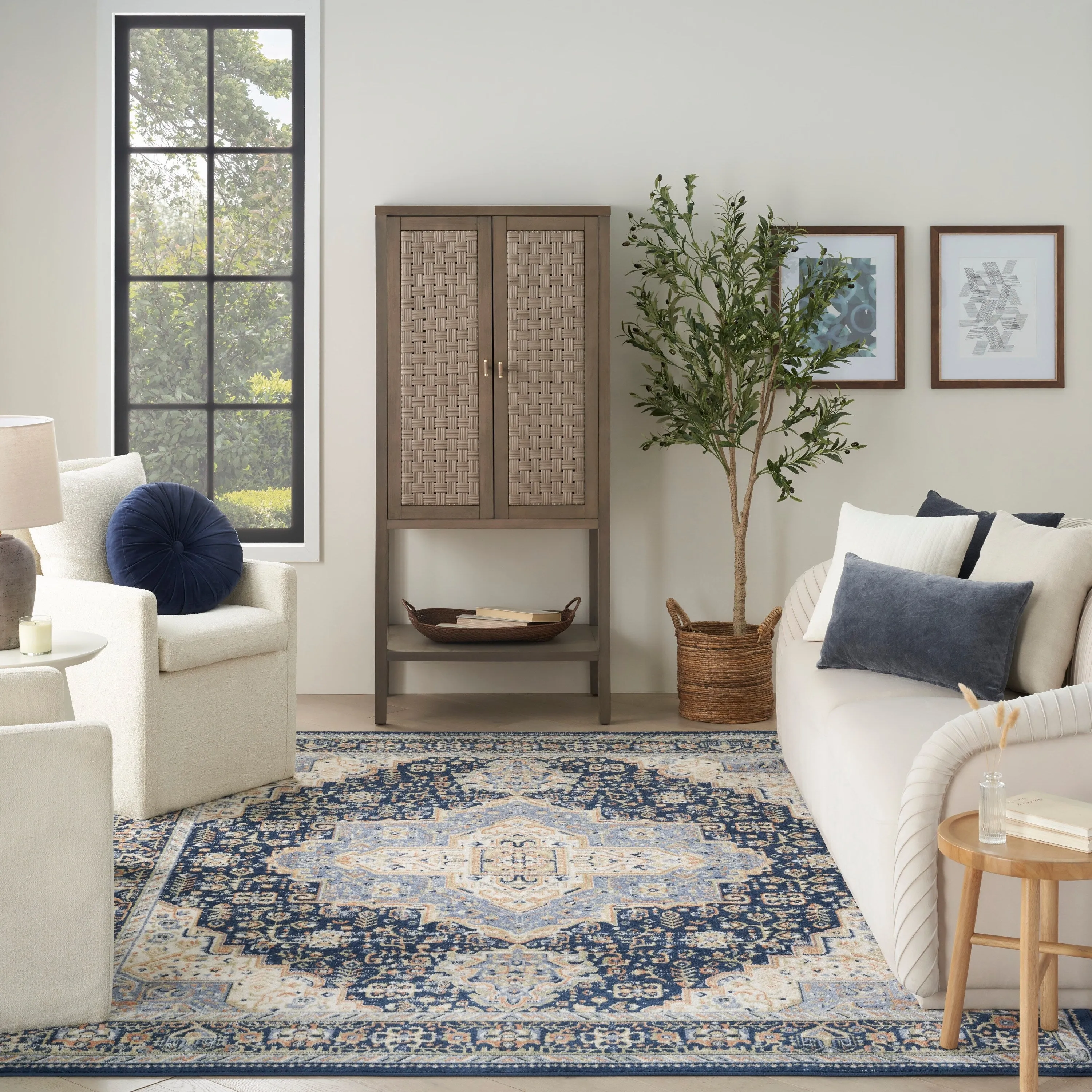 Nourison Essentials Persian Indoor/Outdoor Area Rug