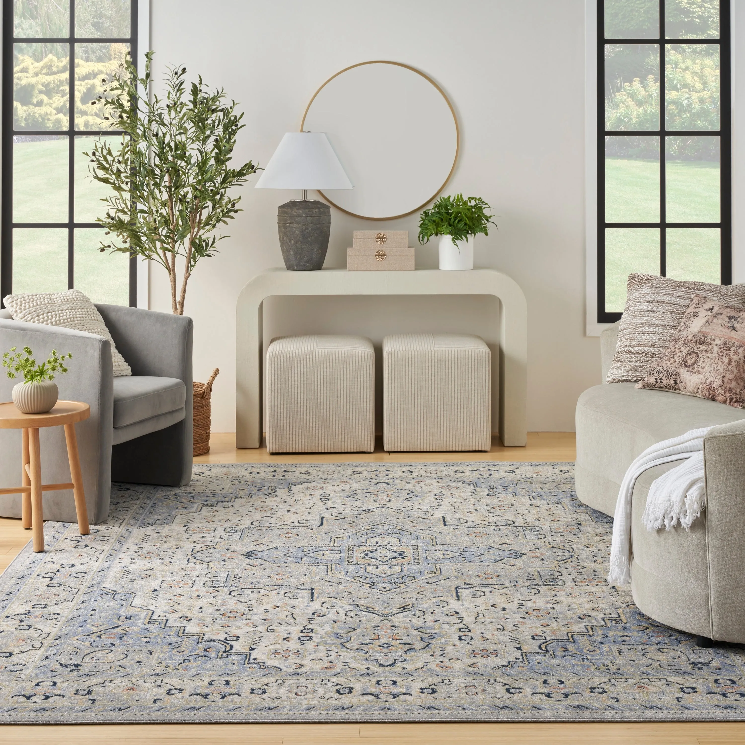 Nourison Essentials Persian Indoor/Outdoor Area Rug