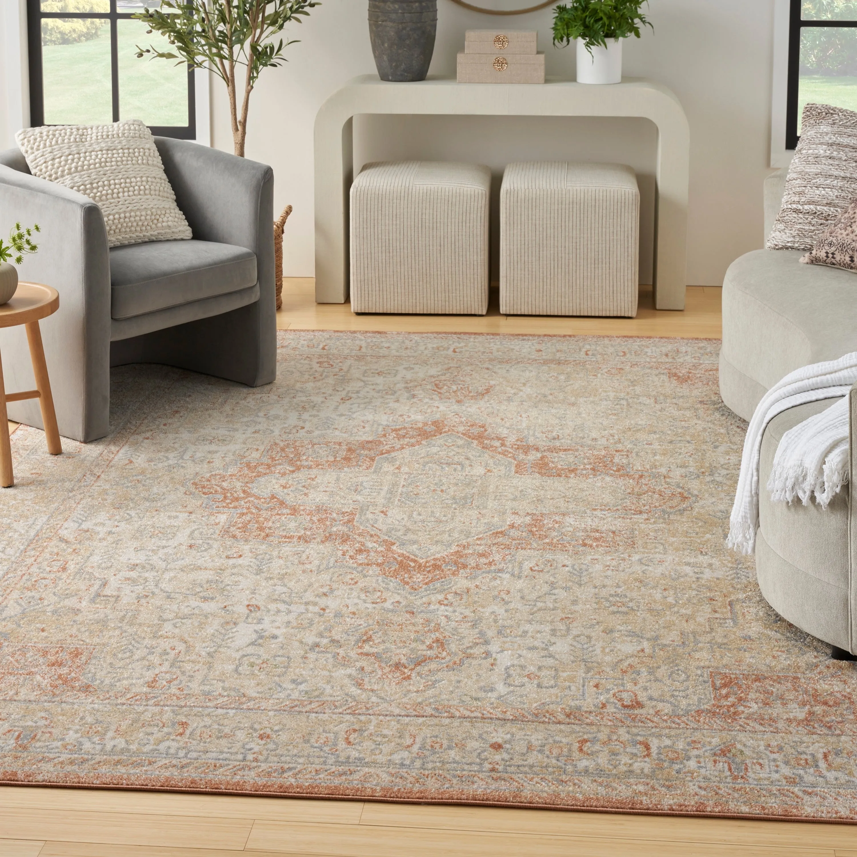 Nourison Essentials Persian Indoor/Outdoor Area Rug