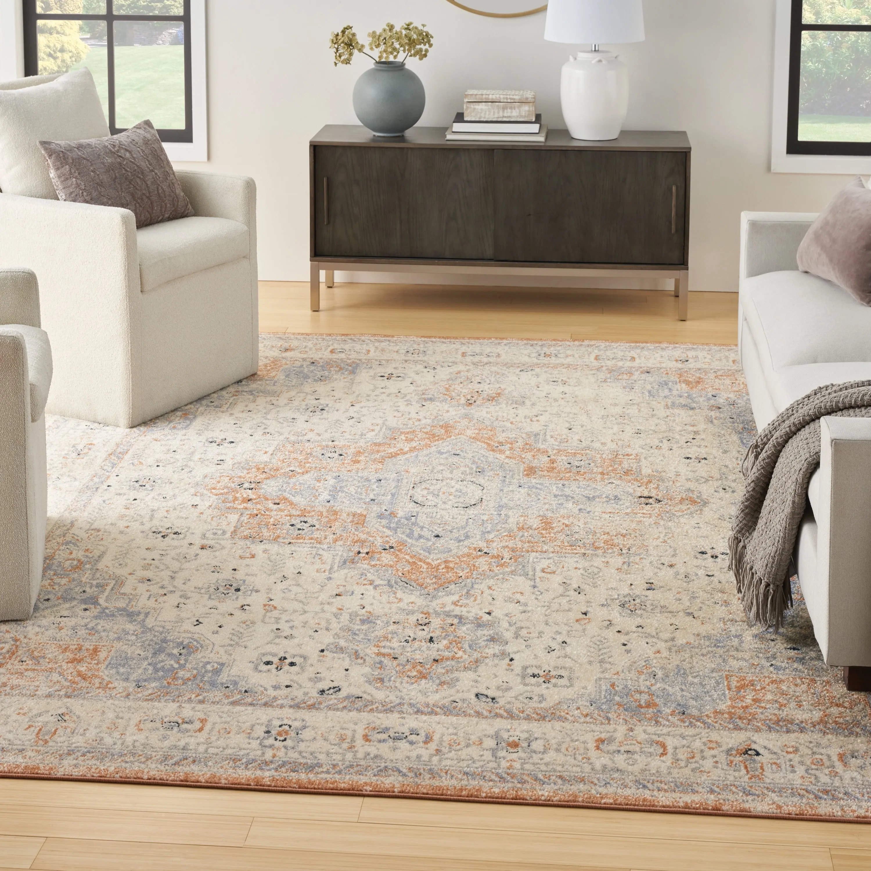 Nourison Essentials Persian Indoor/Outdoor Area Rug