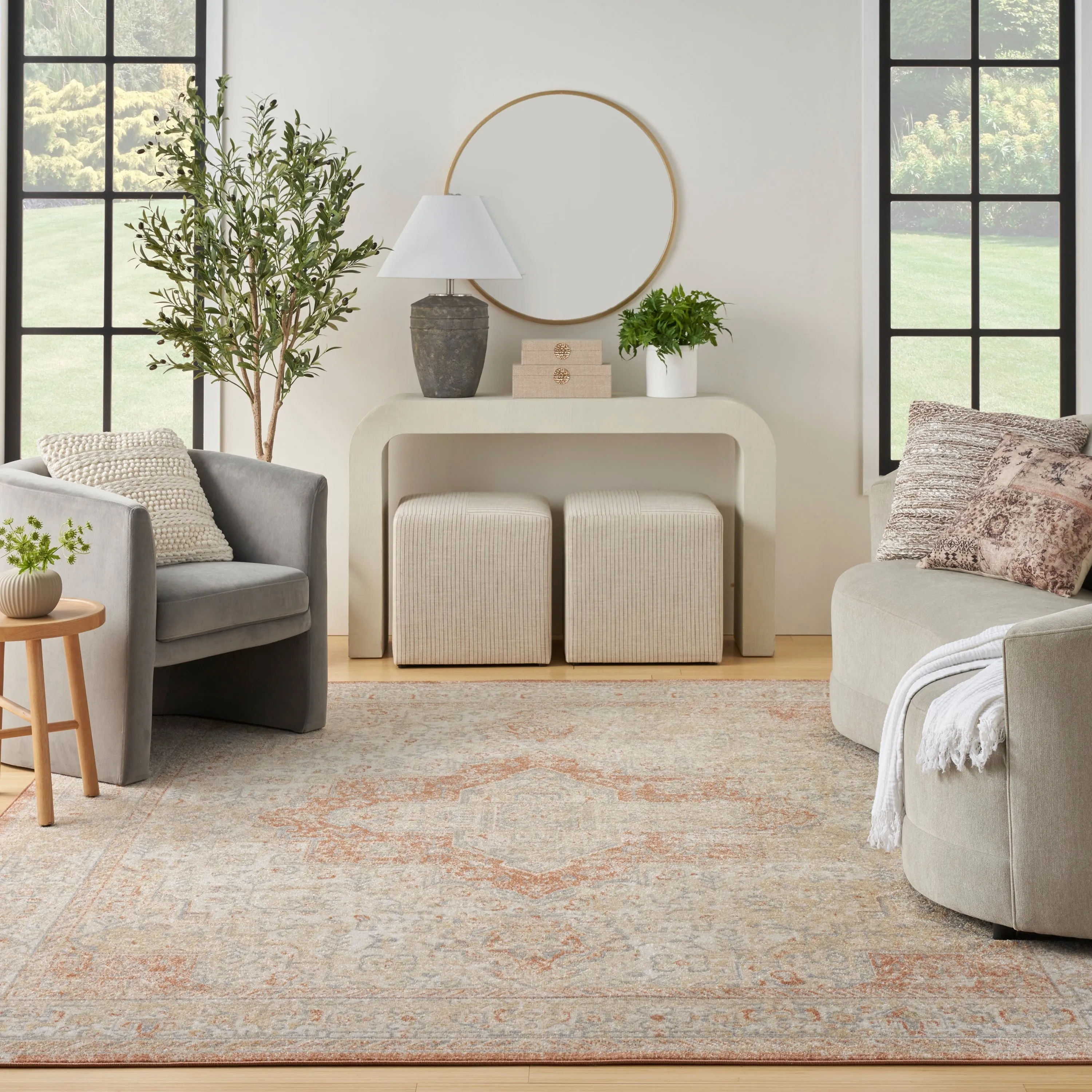 Nourison Essentials Persian Indoor/Outdoor Area Rug