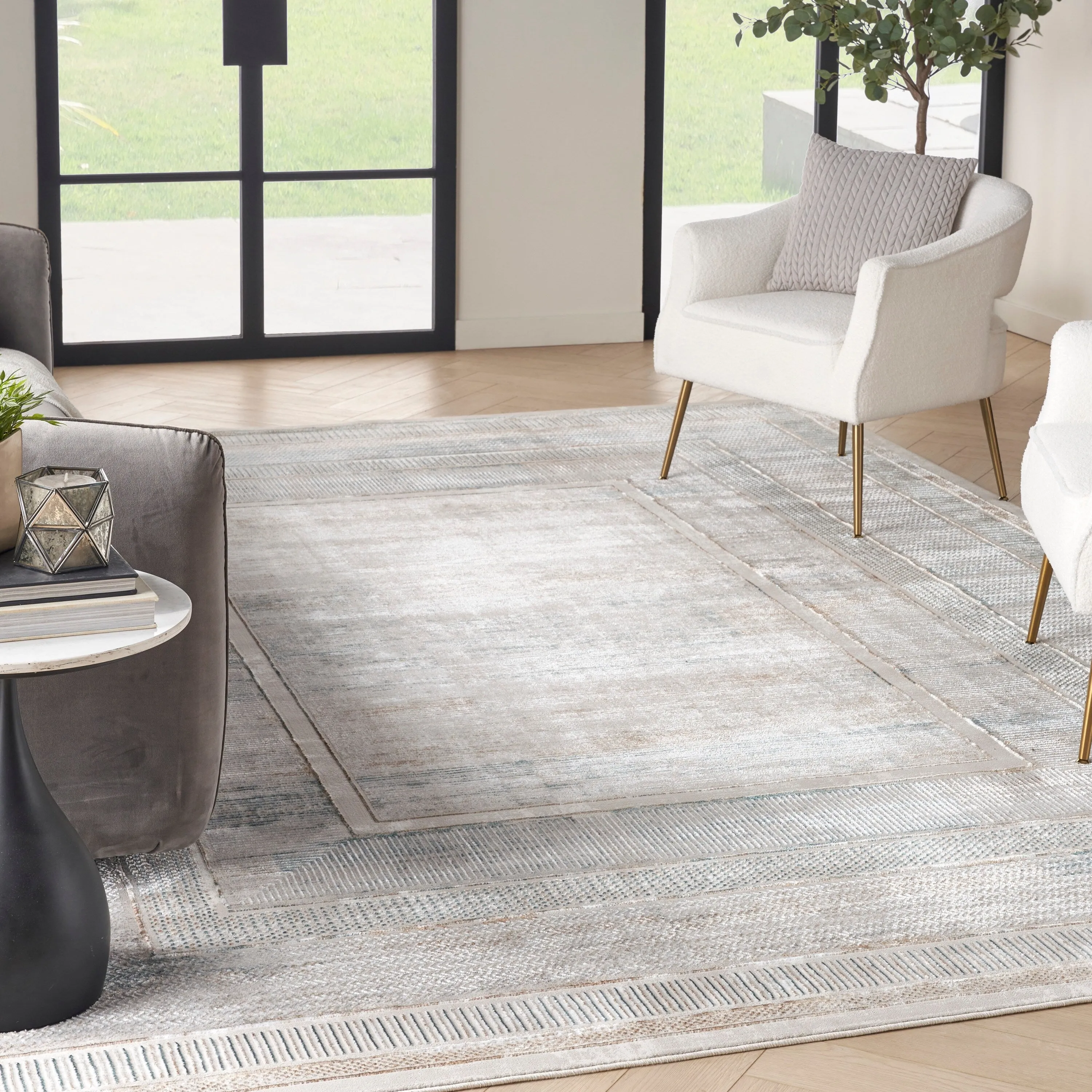 Nourison Glam Indoor Geometric Area Rug