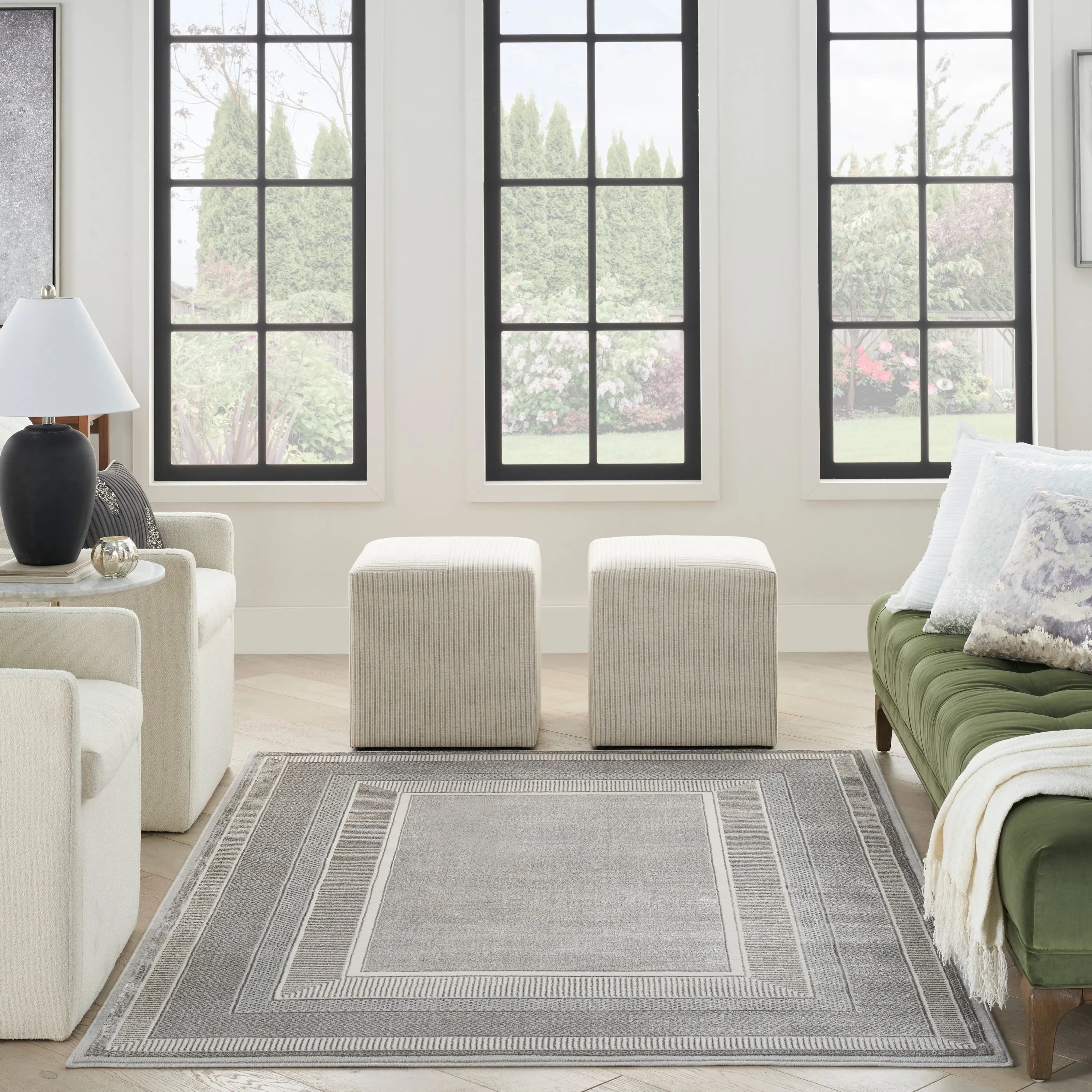 Nourison Glam Indoor Geometric Area Rug