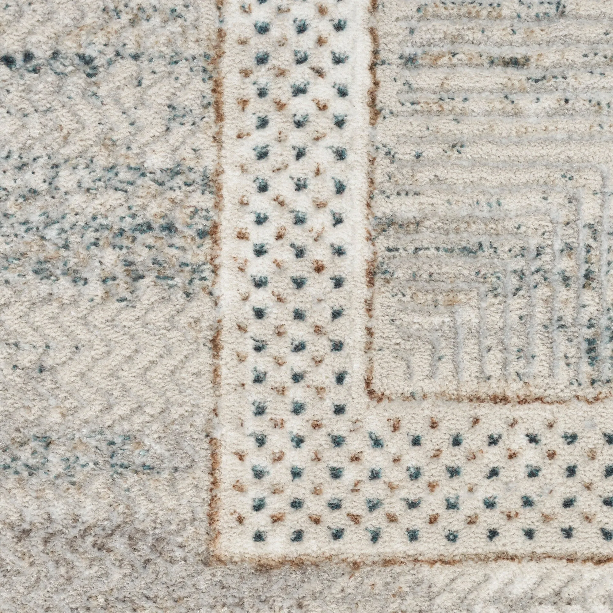 Nourison Glam Indoor Geometric Area Rug