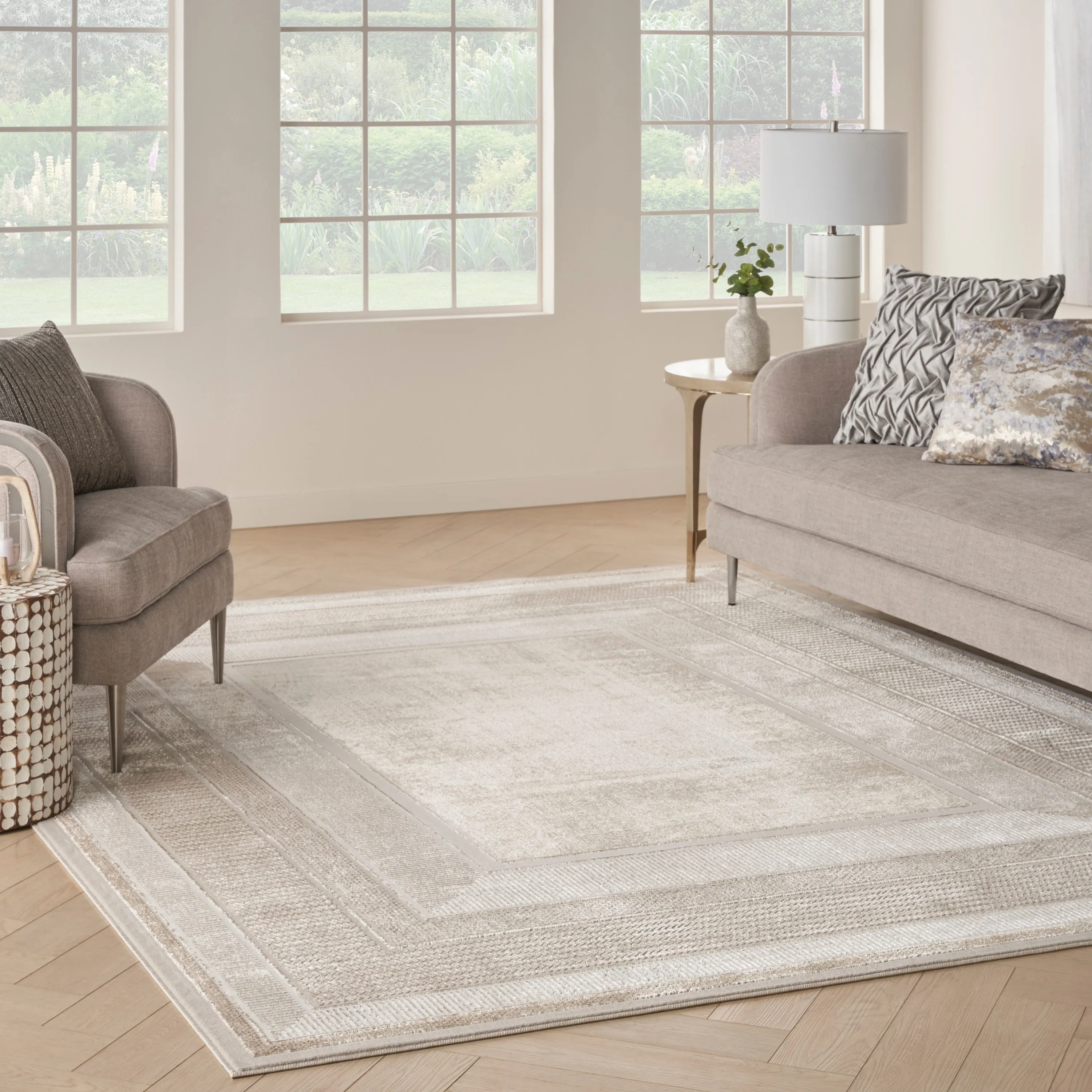 Nourison Glam Indoor Geometric Area Rug