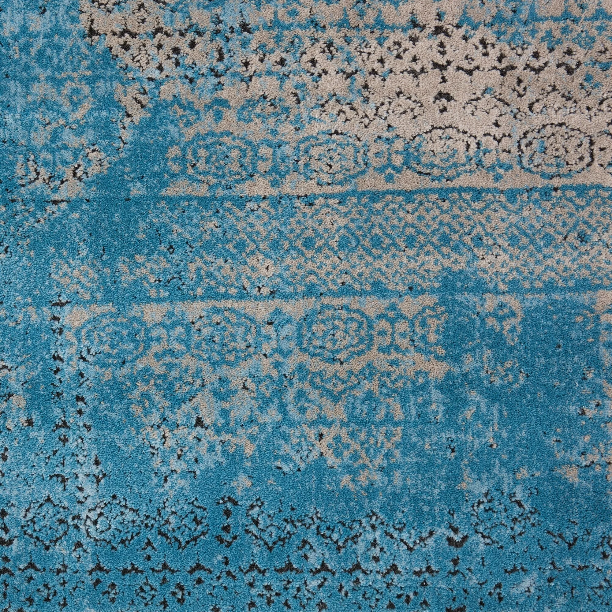 Nourison Karma Over-Dyed Distressed Vintage Abstract Area Rug