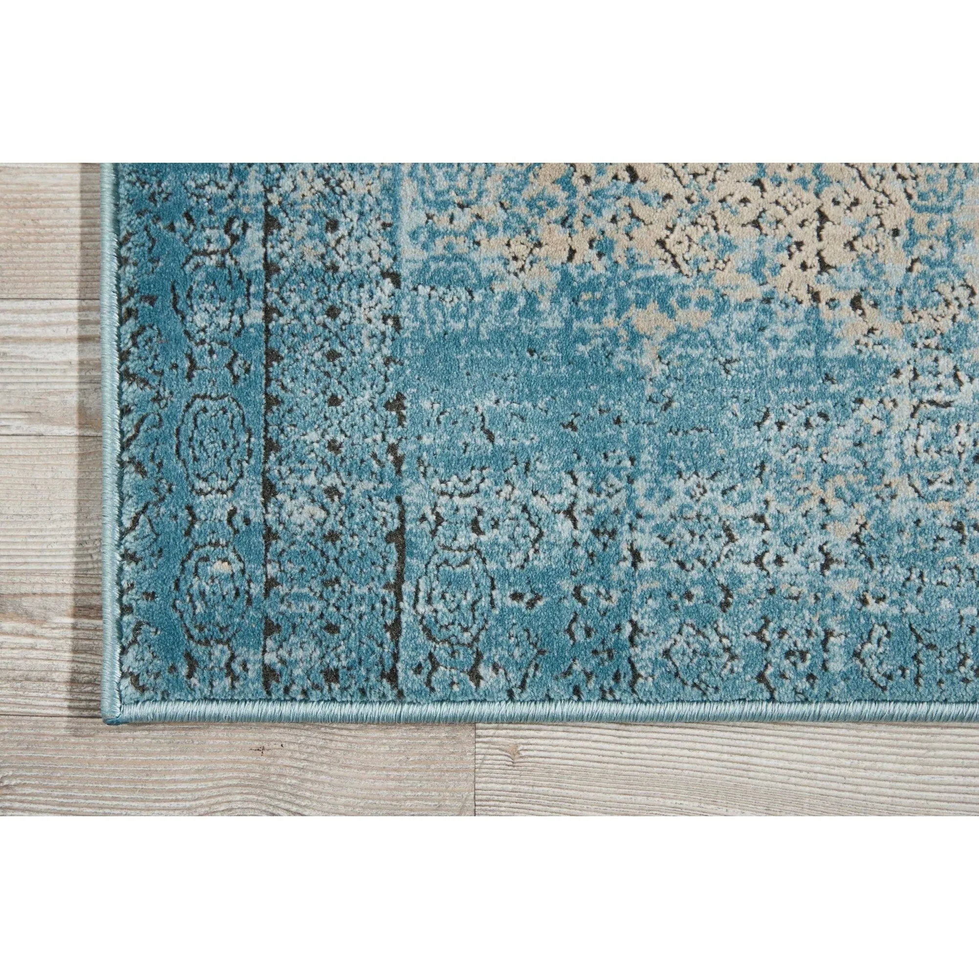 Nourison Karma Over-Dyed Distressed Vintage Abstract Area Rug