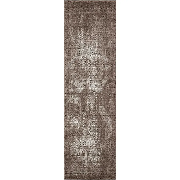 Nourison Karma Over-Dyed Distressed Vintage Abstract Area Rug