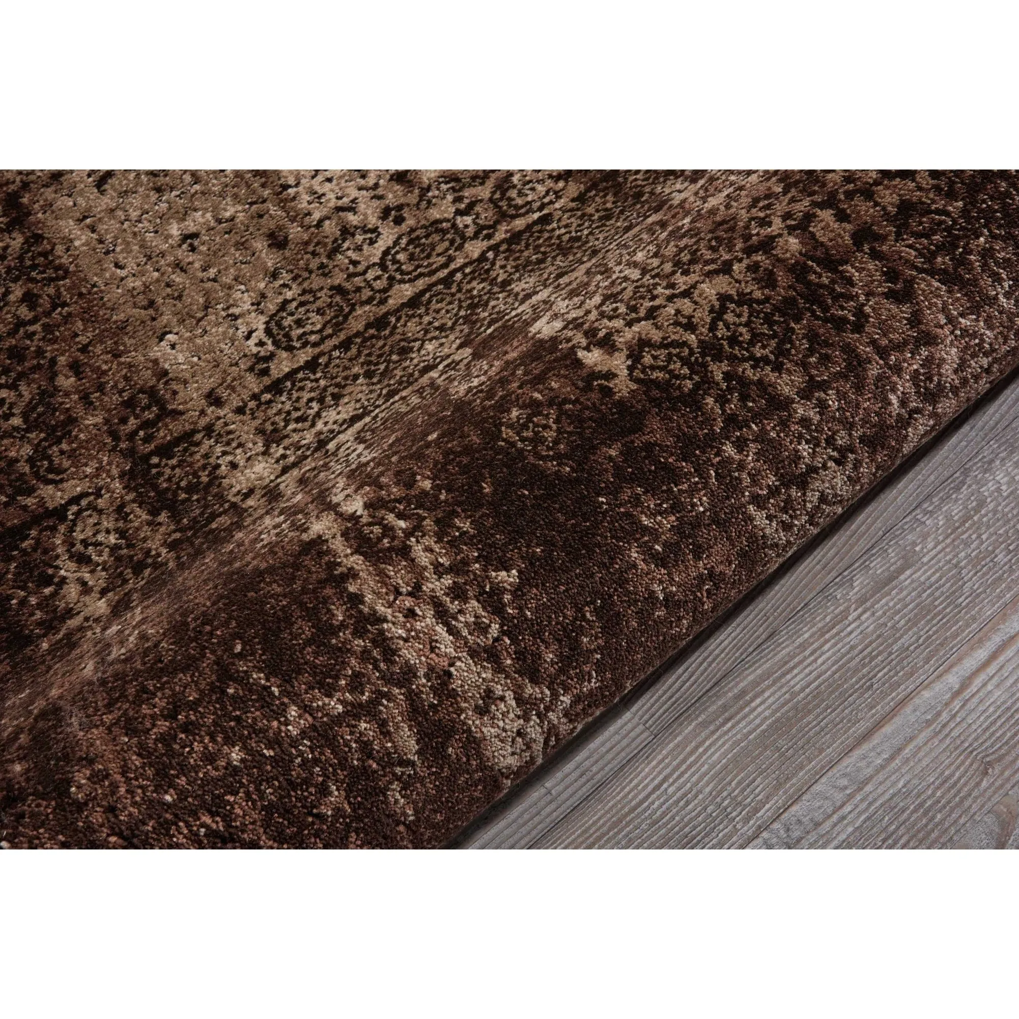 Nourison Karma Over-Dyed Distressed Vintage Abstract Area Rug