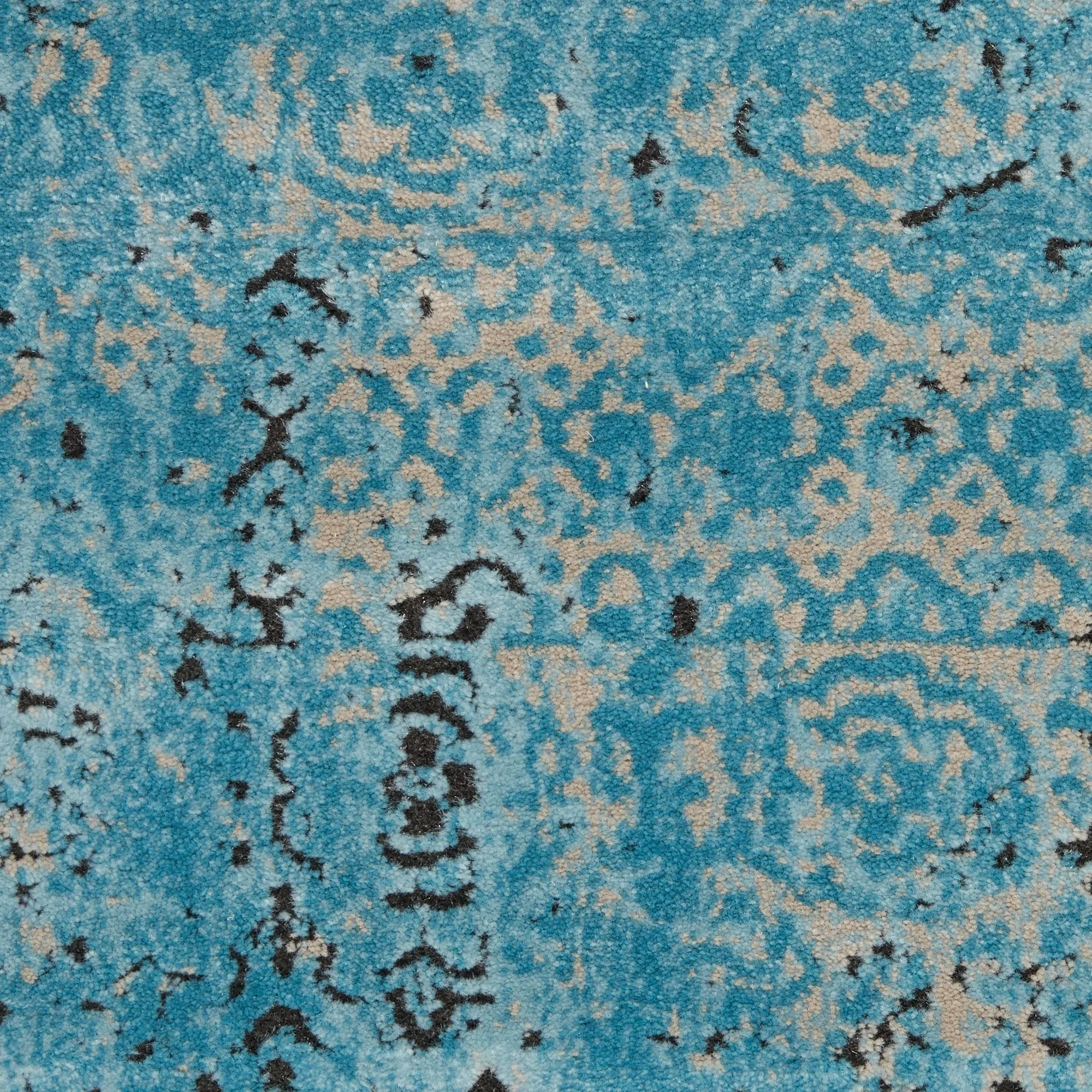 Nourison Karma Over-Dyed Distressed Vintage Abstract Area Rug