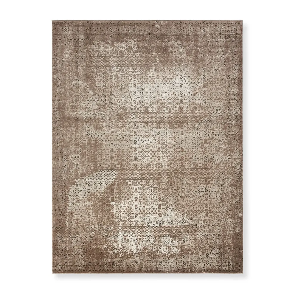 Nourison Karma Over-Dyed Distressed Vintage Abstract Area Rug