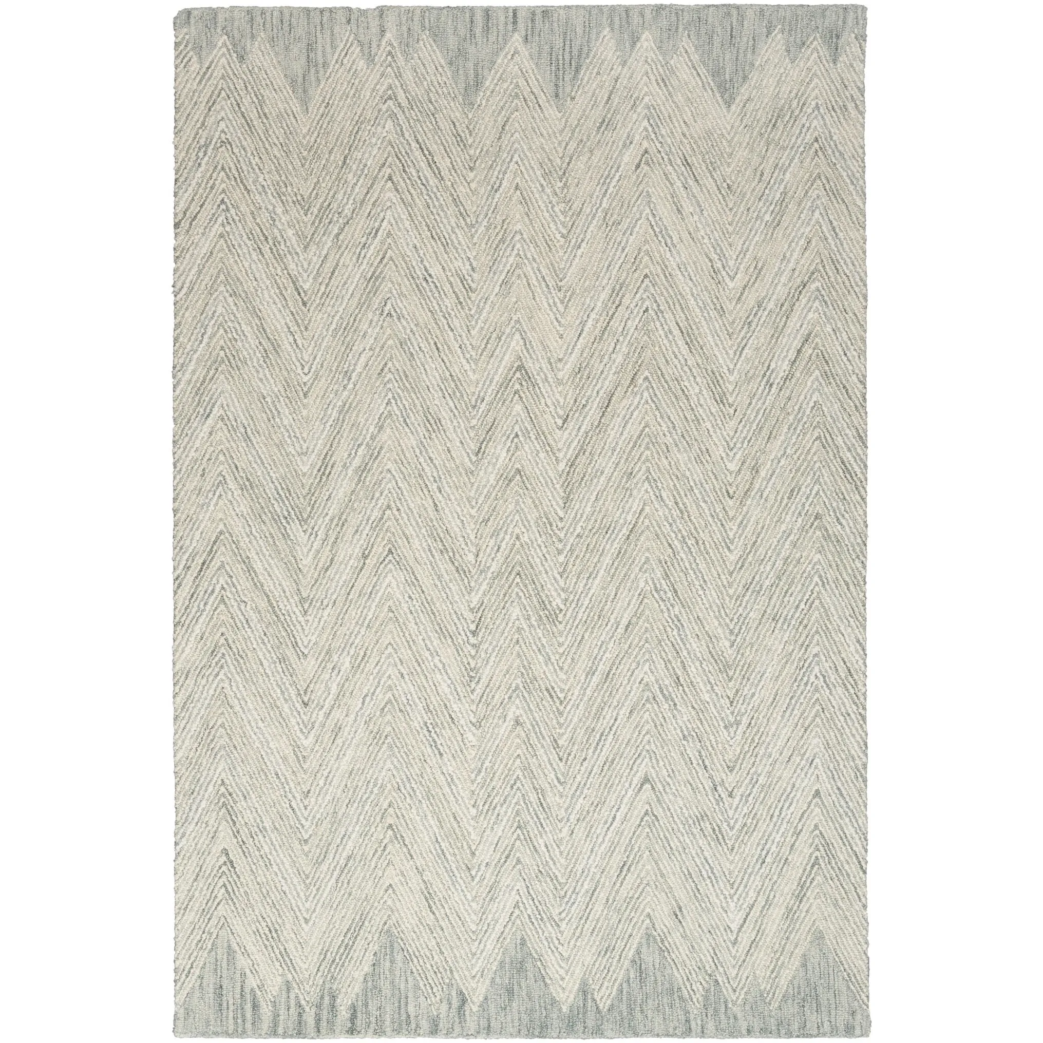 Nourison Linked Chic Modern Tufted Chevron Easy Care Area Rug