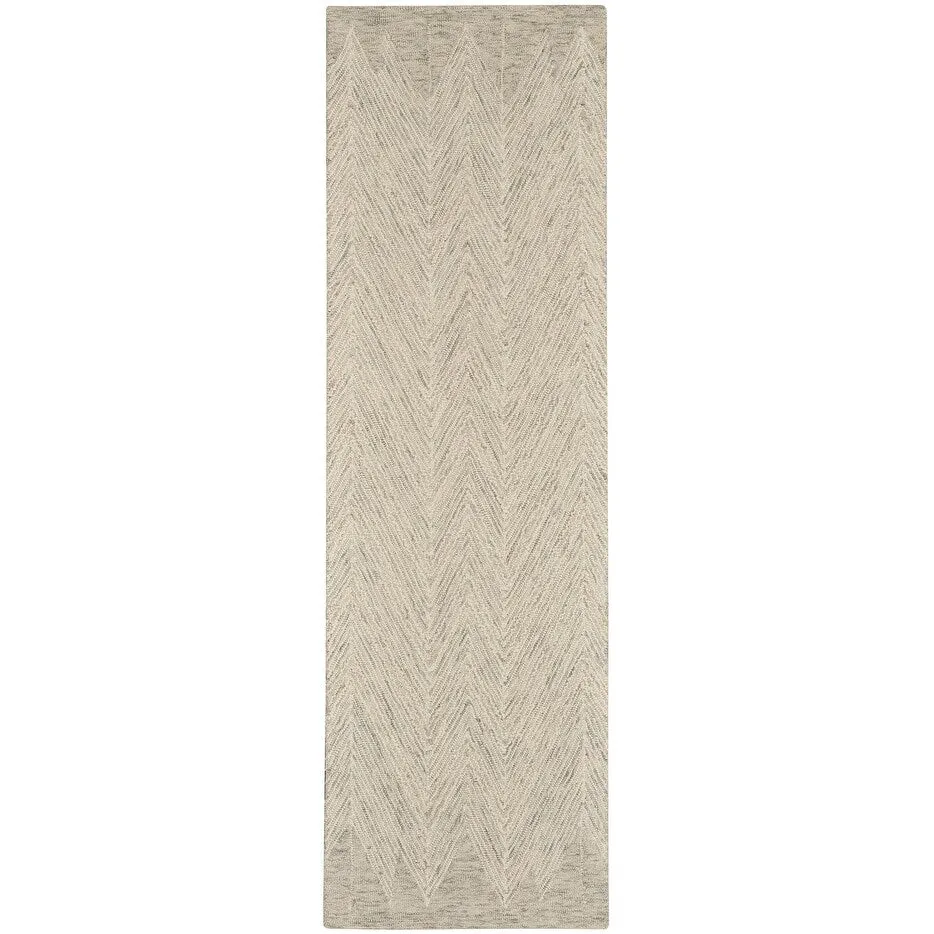 Nourison Linked Chic Modern Tufted Chevron Easy Care Area Rug