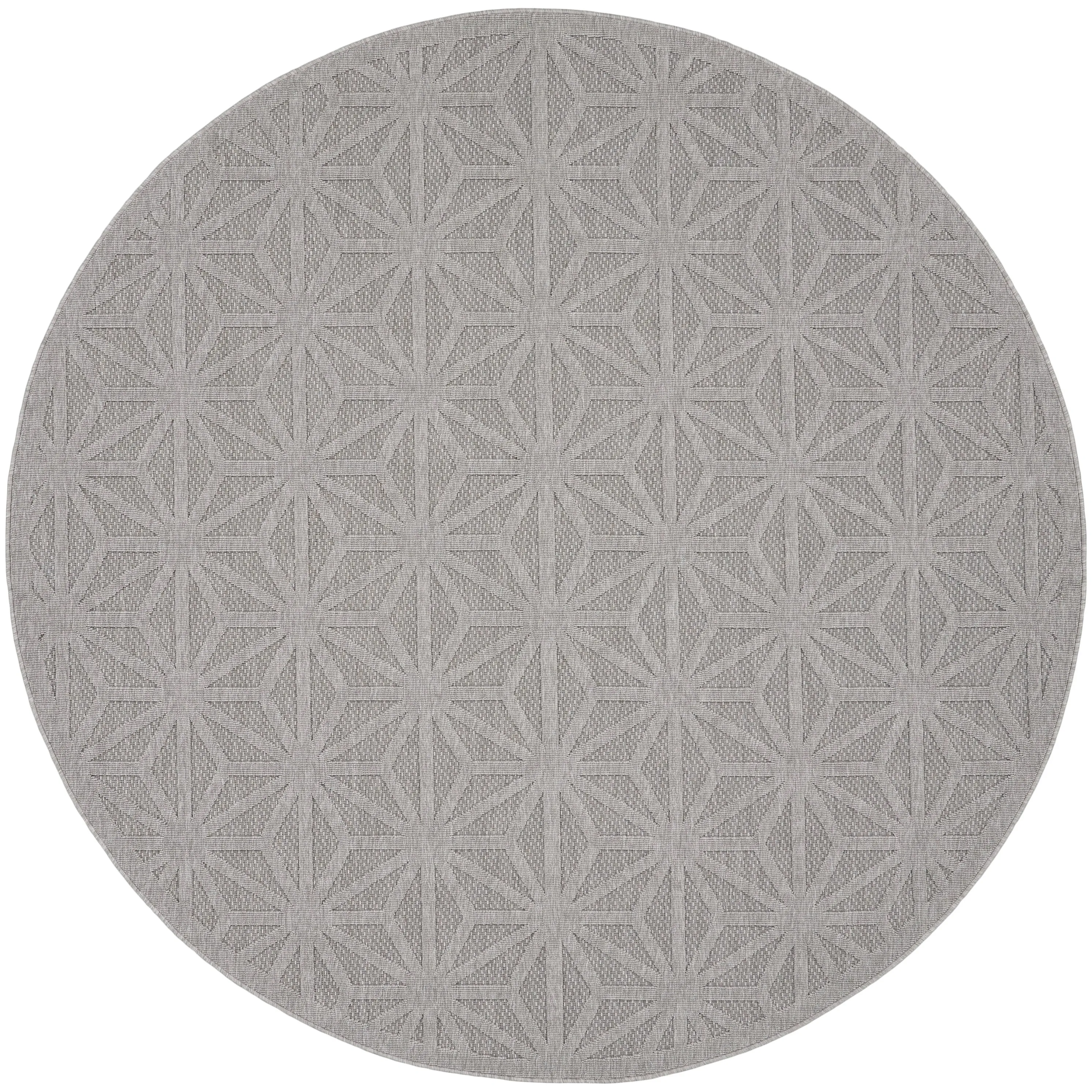Nourison Palamos Transitional Geometric Indoor Outdoor Area Rug
