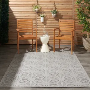 Nourison Palamos Transitional Geometric Indoor Outdoor Area Rug