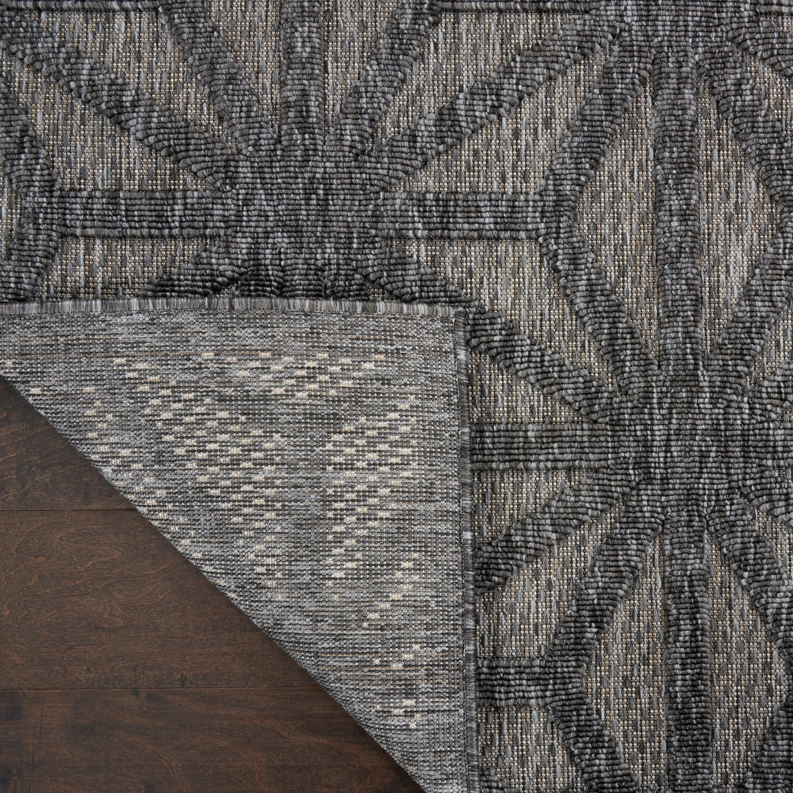Nourison Palamos Transitional Geometric Indoor Outdoor Area Rug