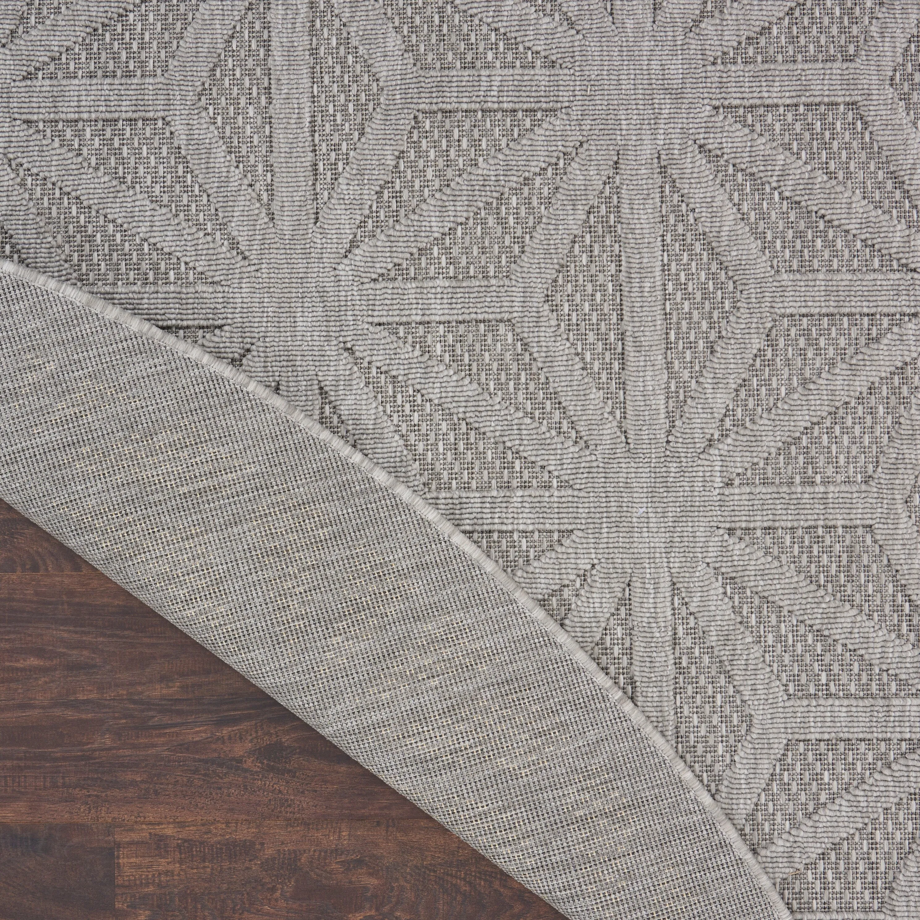 Nourison Palamos Transitional Geometric Indoor Outdoor Area Rug