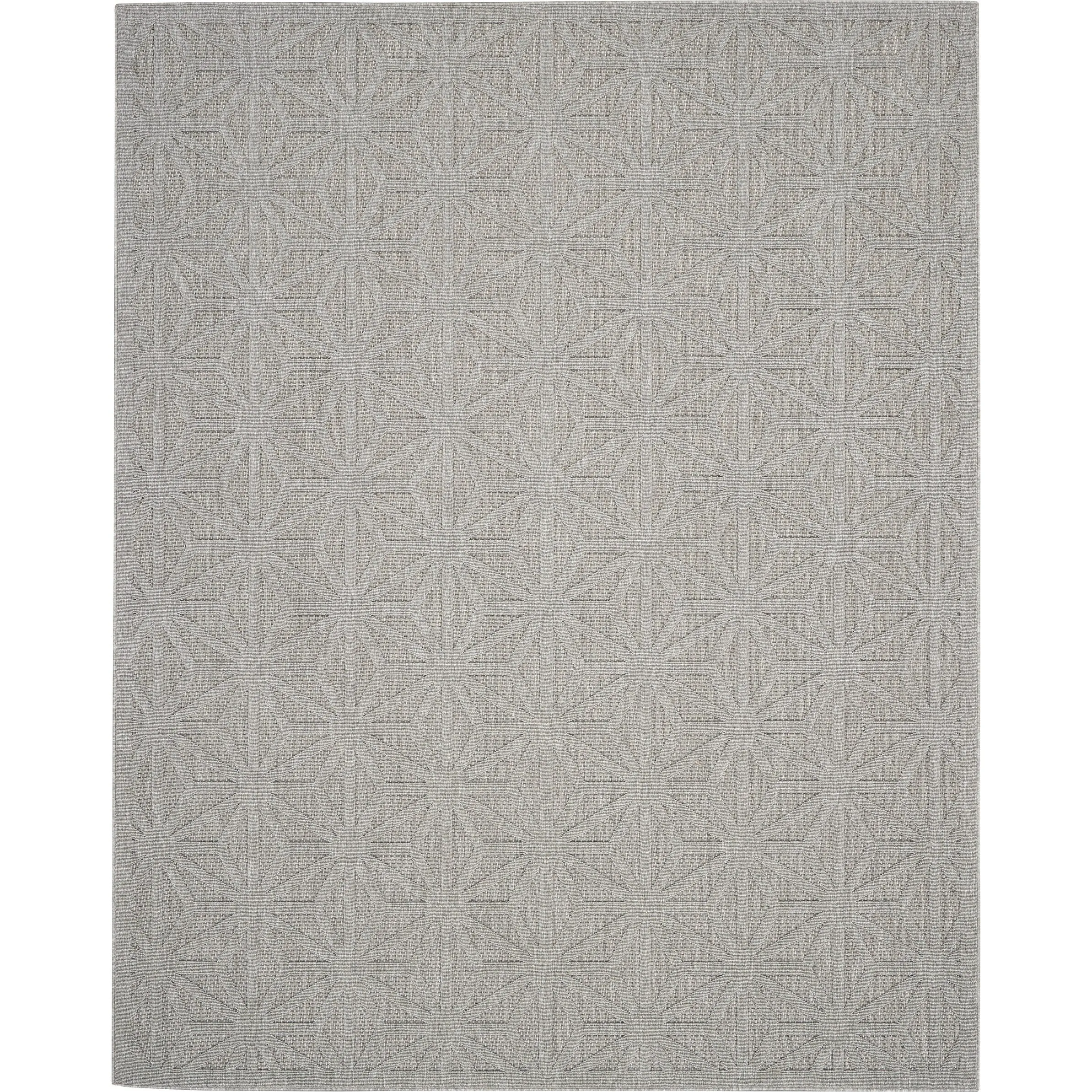 Nourison Palamos Transitional Geometric Indoor Outdoor Area Rug