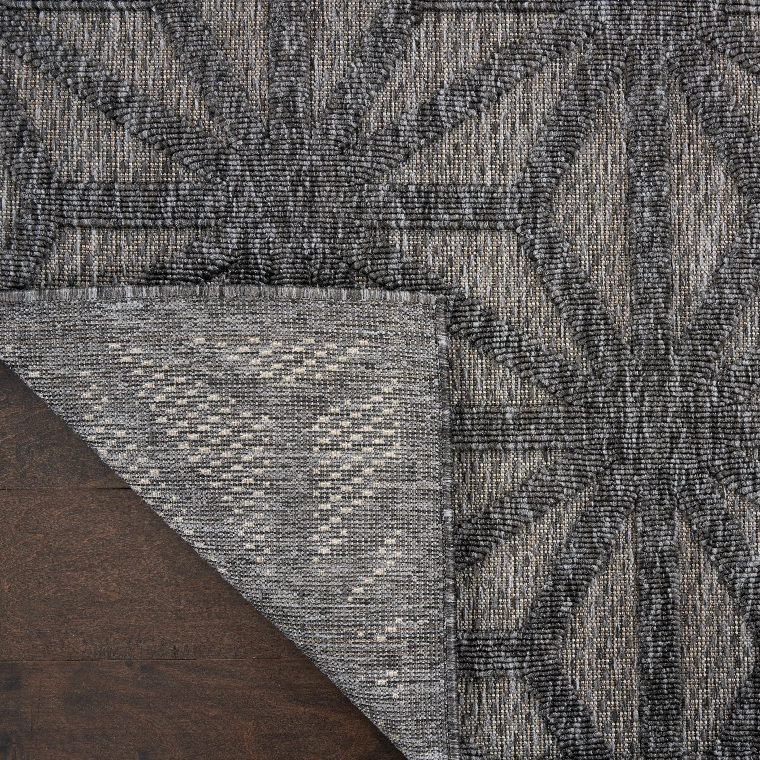Nourison Palamos Transitional Geometric Indoor Outdoor Area Rug