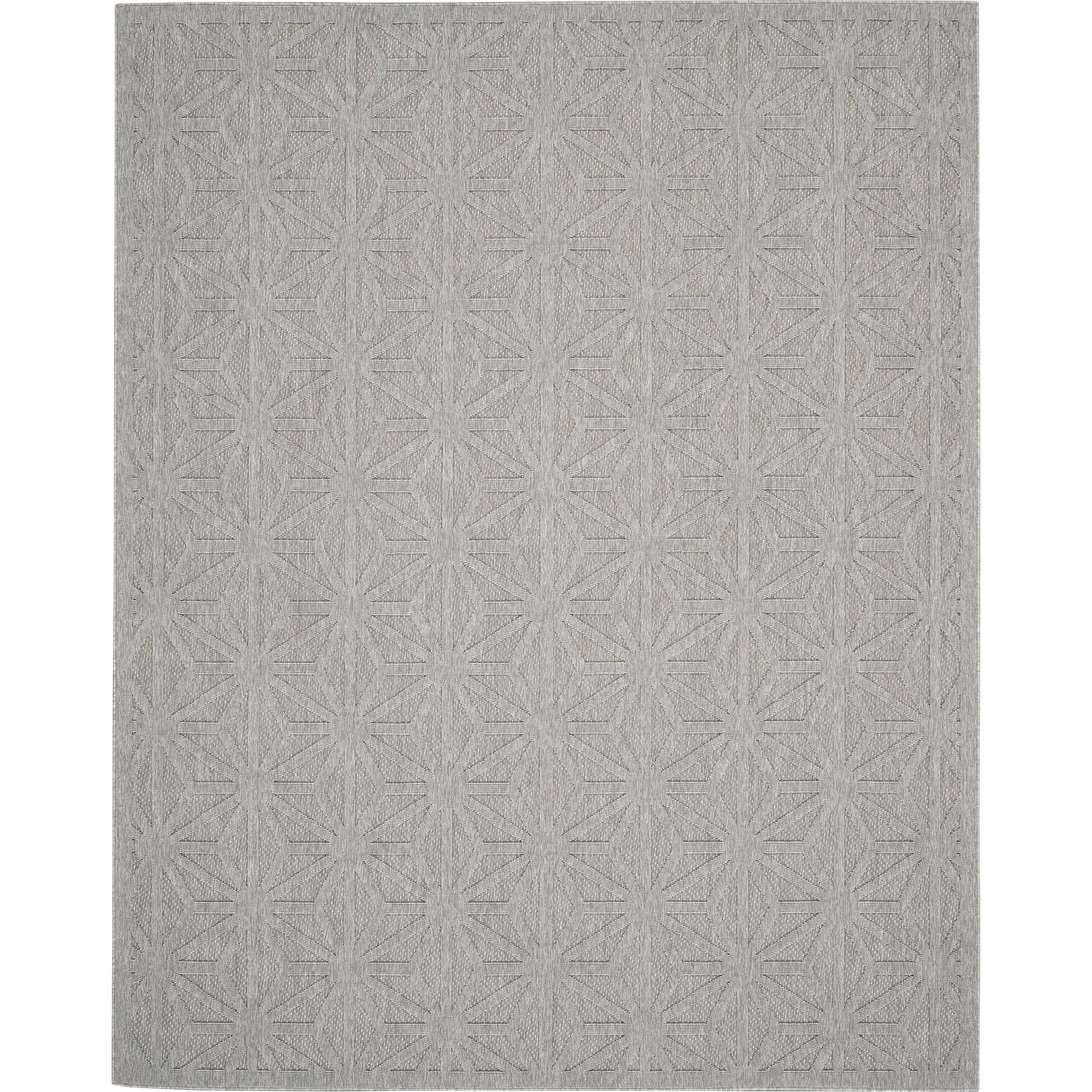 Nourison Palamos Transitional Geometric Indoor Outdoor Area Rug