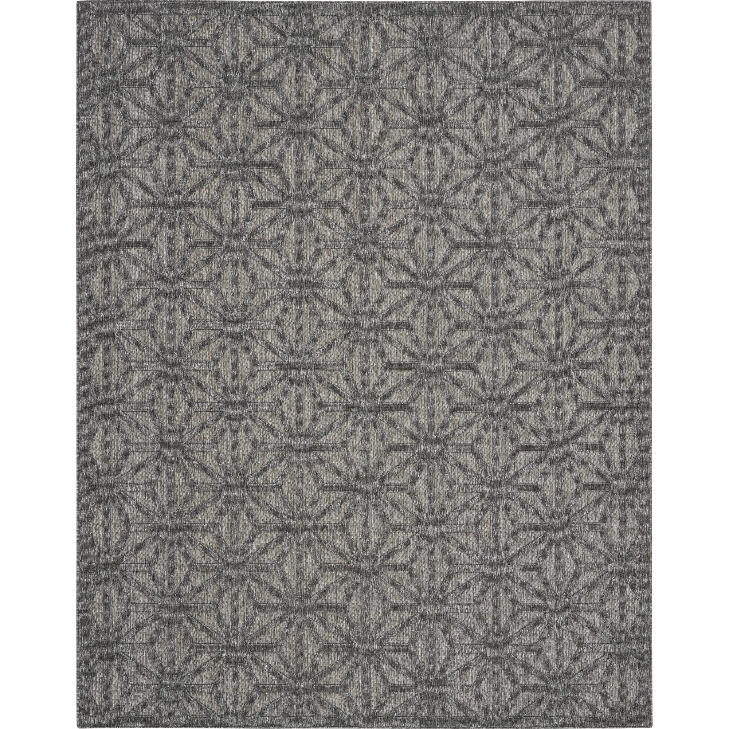 Nourison Palamos Transitional Geometric Indoor Outdoor Area Rug