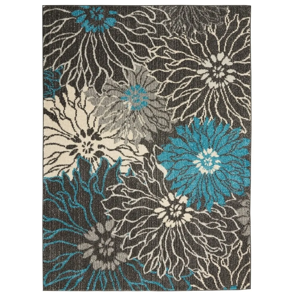 Nourison Passion Abstract Modern Floral Area Rug