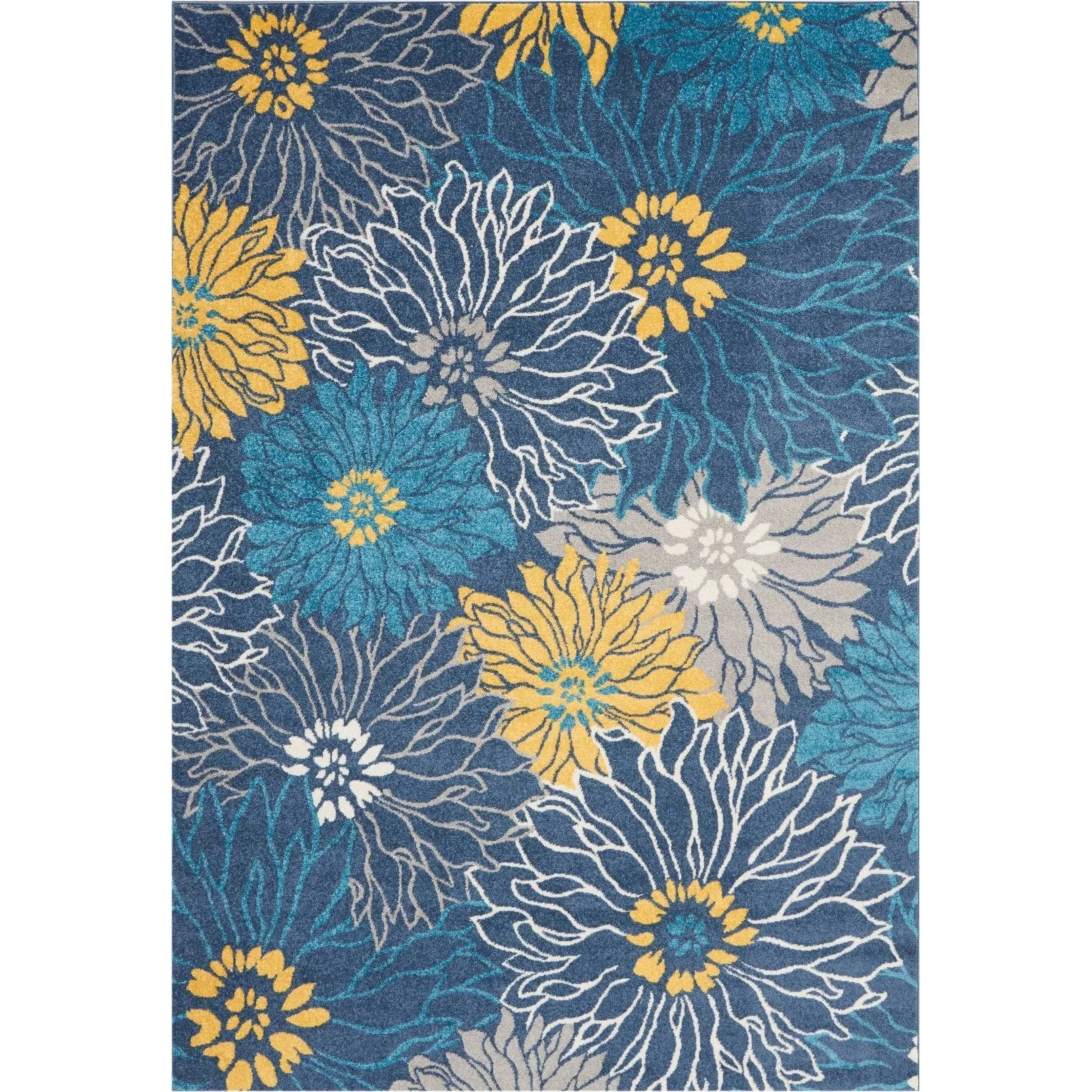 Nourison Passion Abstract Modern Floral Area Rug