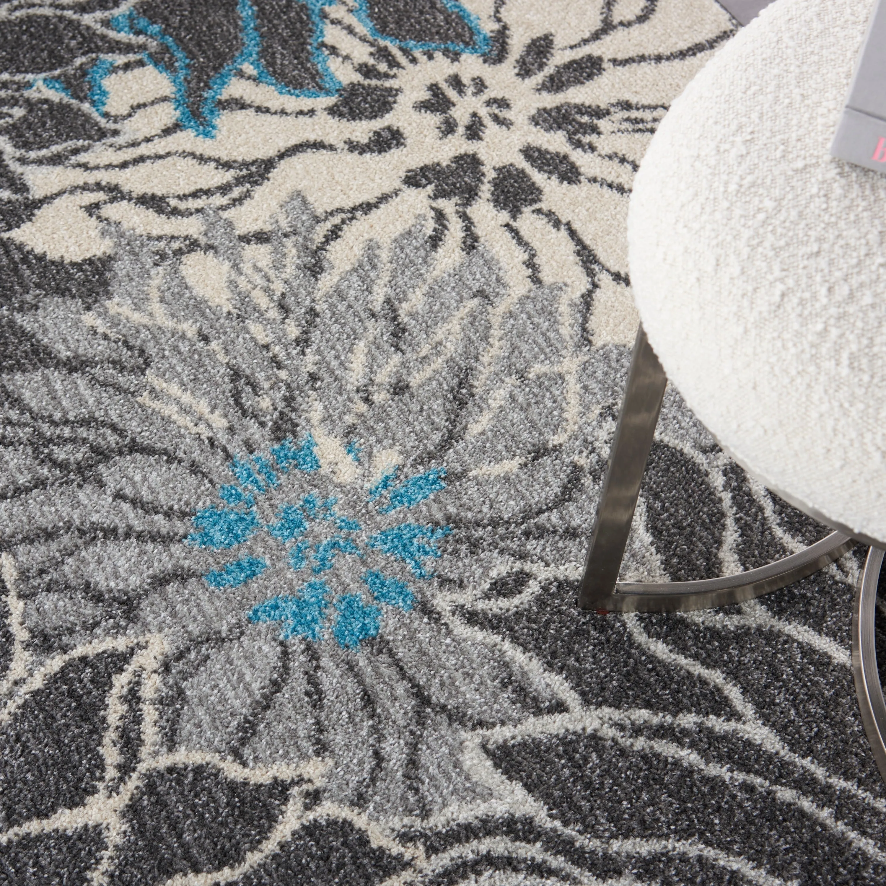 Nourison Passion Abstract Modern Floral Area Rug