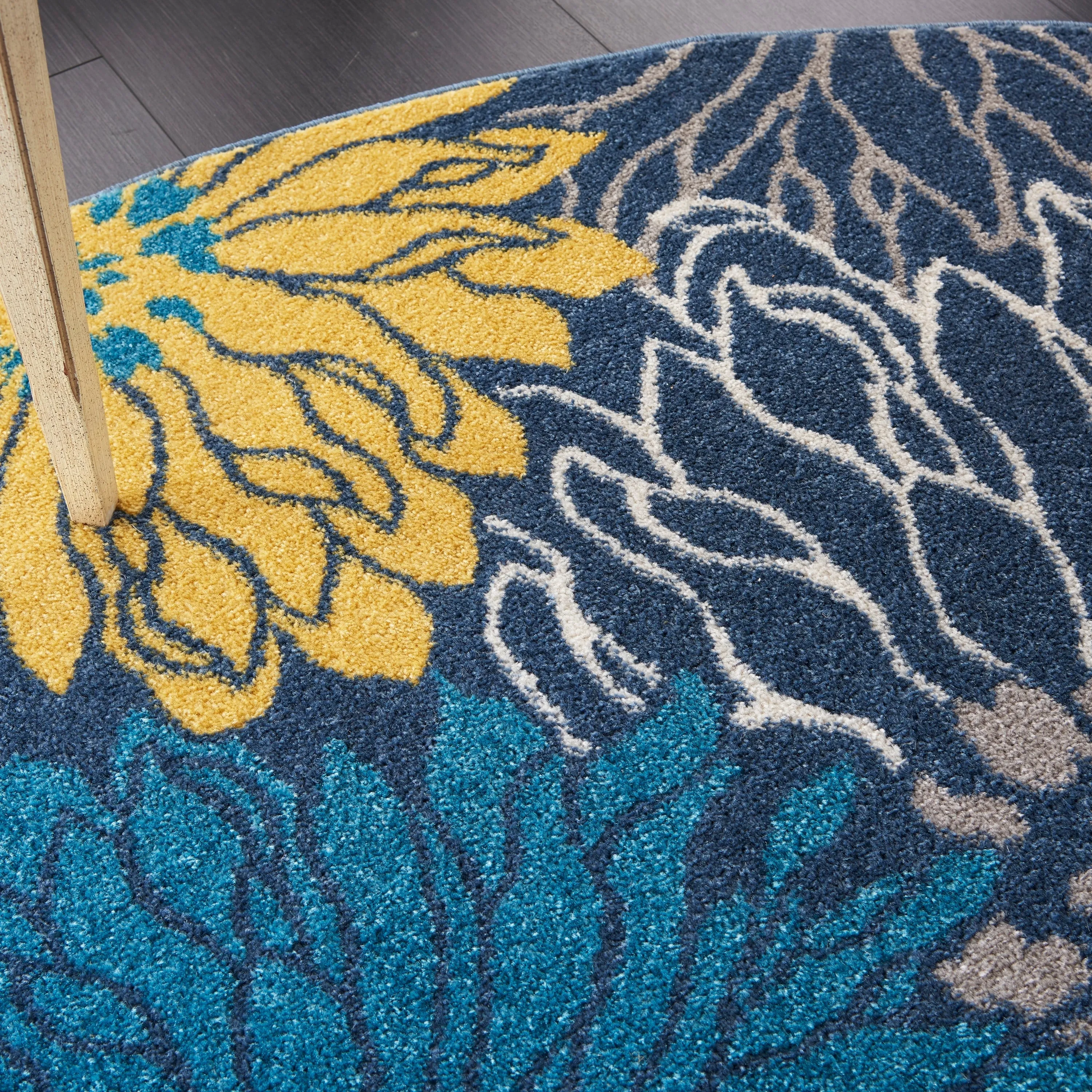 Nourison Passion Abstract Modern Floral Area Rug