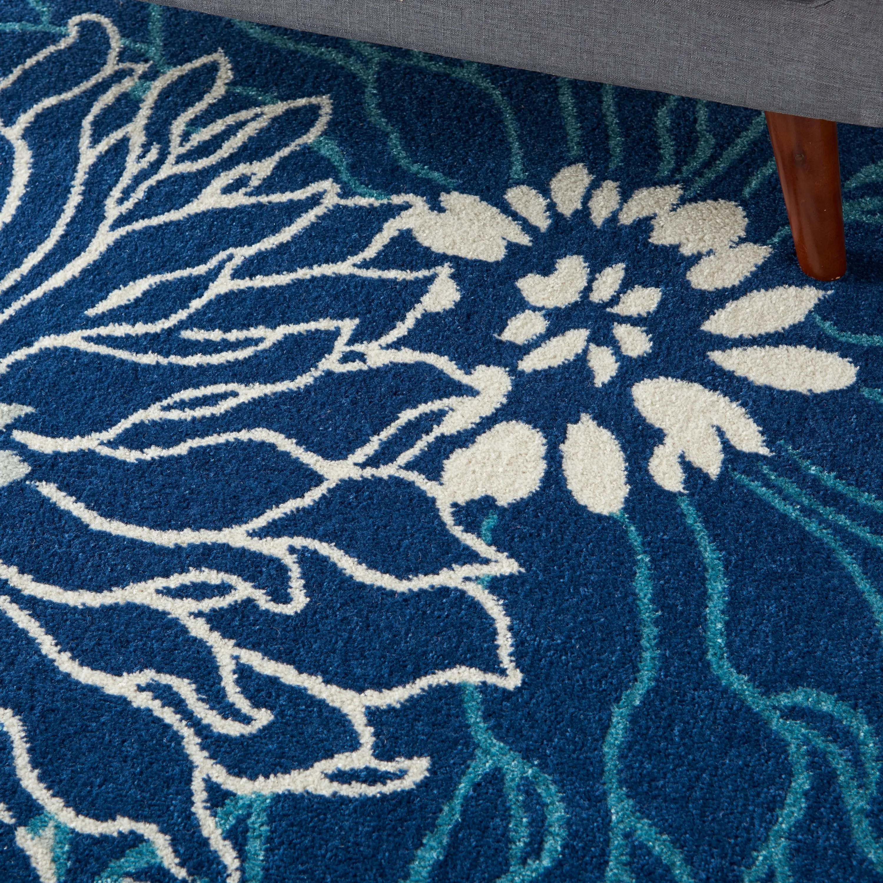 Nourison Passion Abstract Modern Floral Area Rug