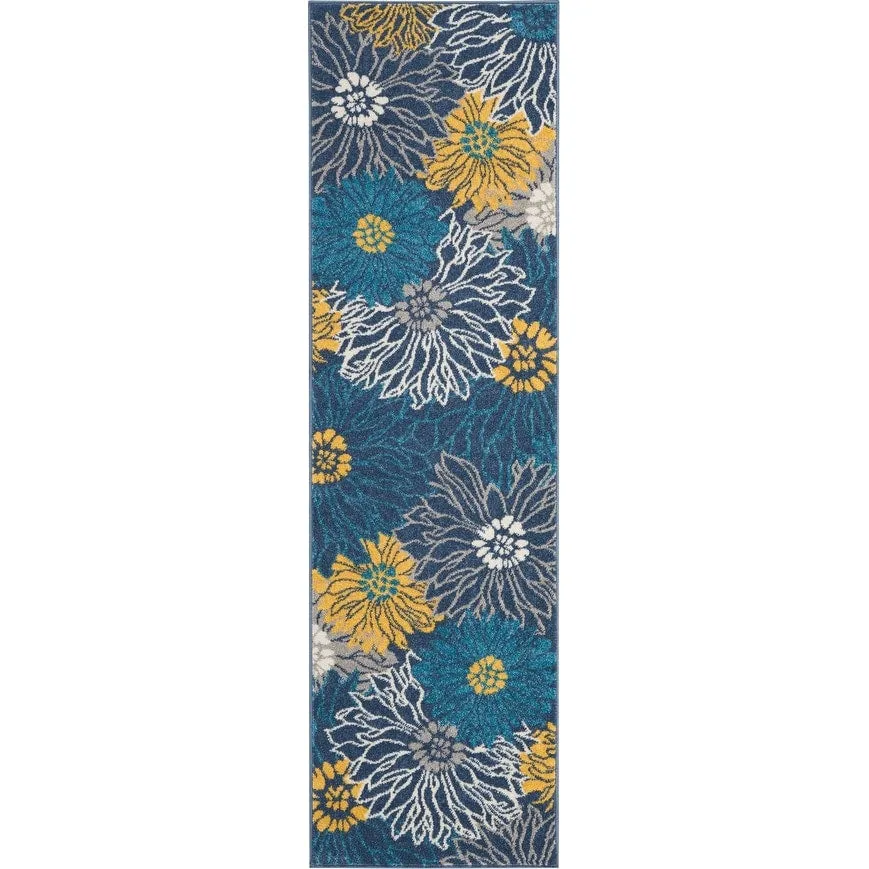 Nourison Passion Abstract Modern Floral Area Rug